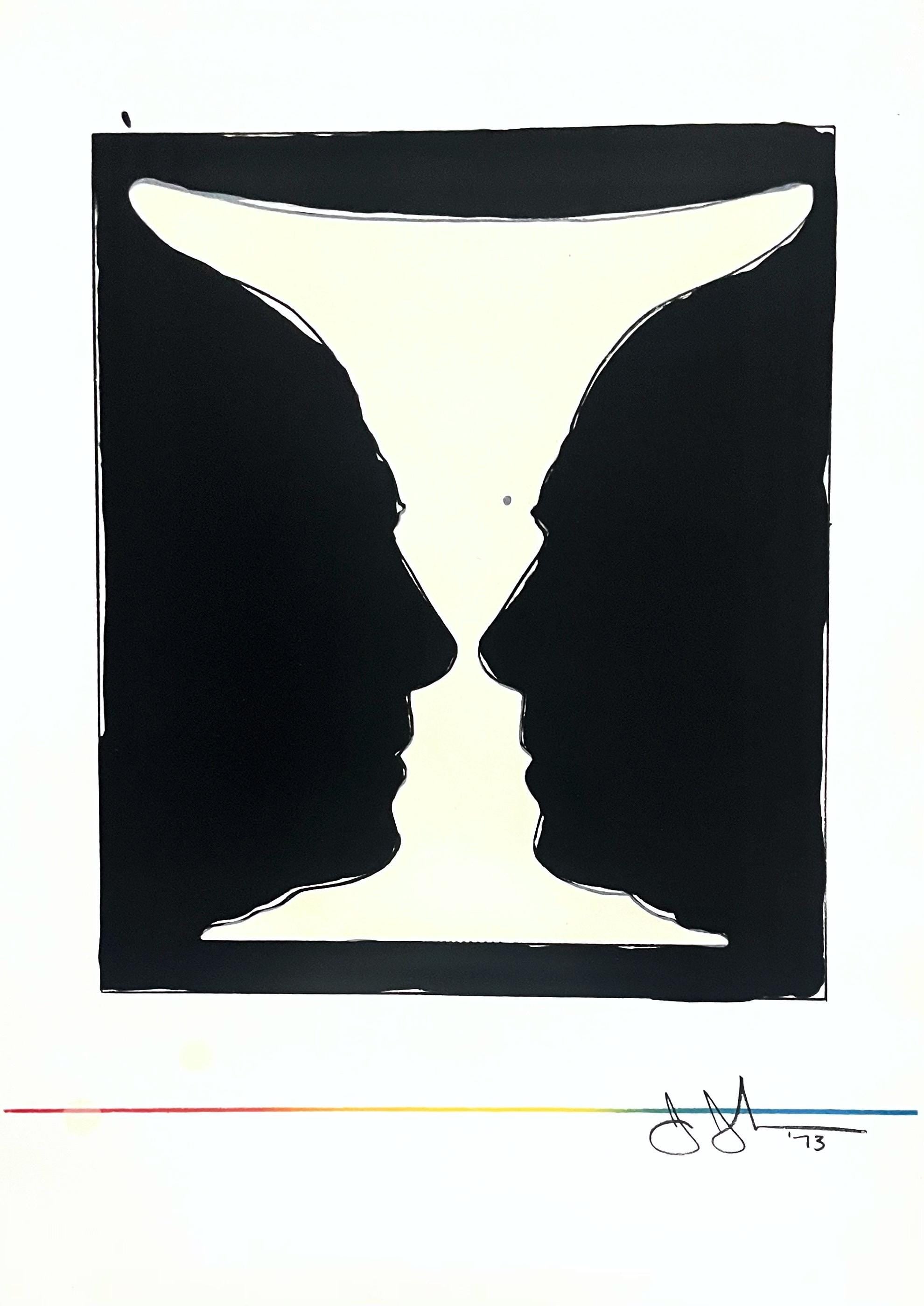 Jasper Johns, Cup 2 Picasso (Field 168; ULAE 123), XXe siècle, Limited Edition Lithograph