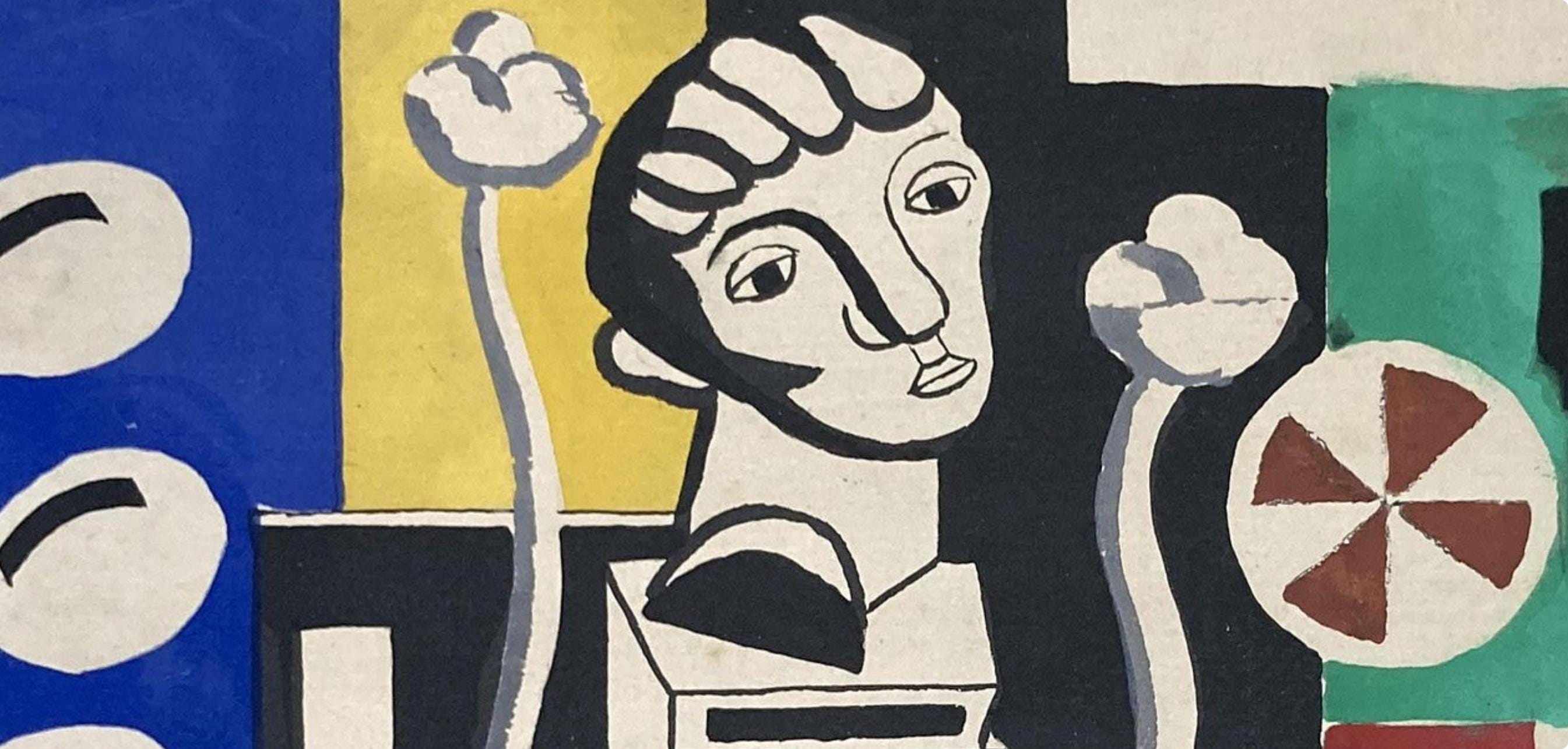Fernand Léger, Composition, Contrastes, Limited Edition Lithograph