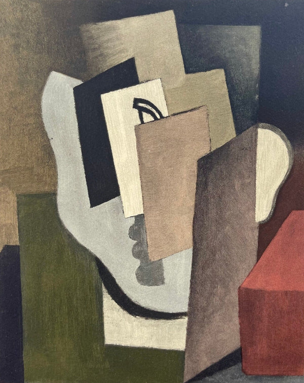 Roger de La Fresnaye, Visage, Roger de La Fresnaye, Collection Pierre Lévy, Limited Edition Lithograph