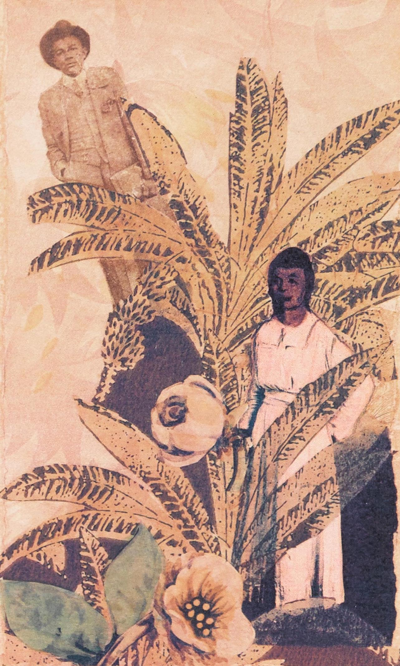 Betye Saar, Magnolia Flower, Bookmarks in the Pages of Life, Limited Edition Silkscreen