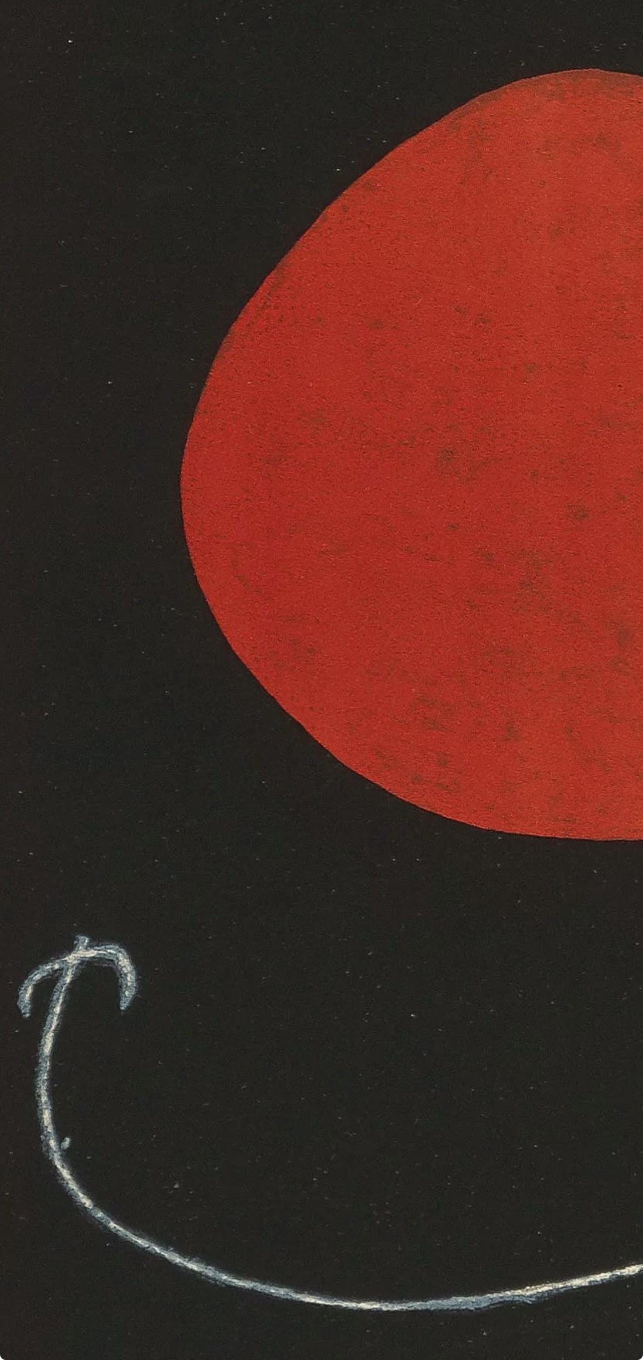 Joan Miró, Composition (Mourlot 1722), Derrière le miroir, Limited Edition Lithograph