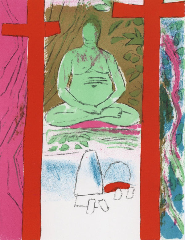 Paul Guiramand, Composition, L'Odyssée, Limited Edition Lithograph