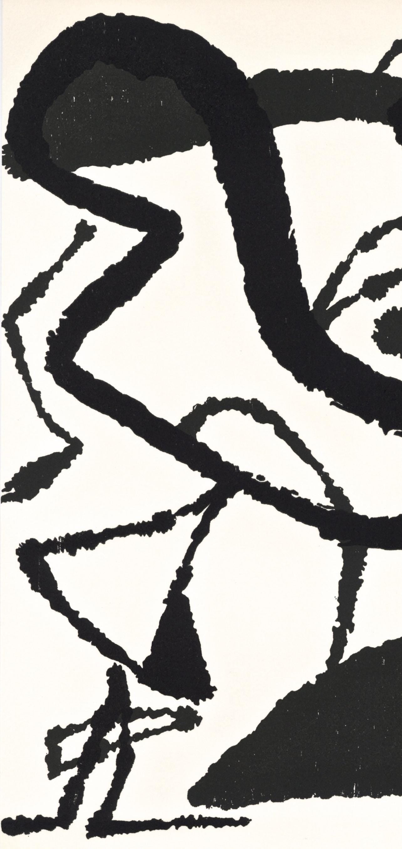 Joan Miró, Composition (Dupin 1292), Miró Graveur, Limited Edition Woodcut