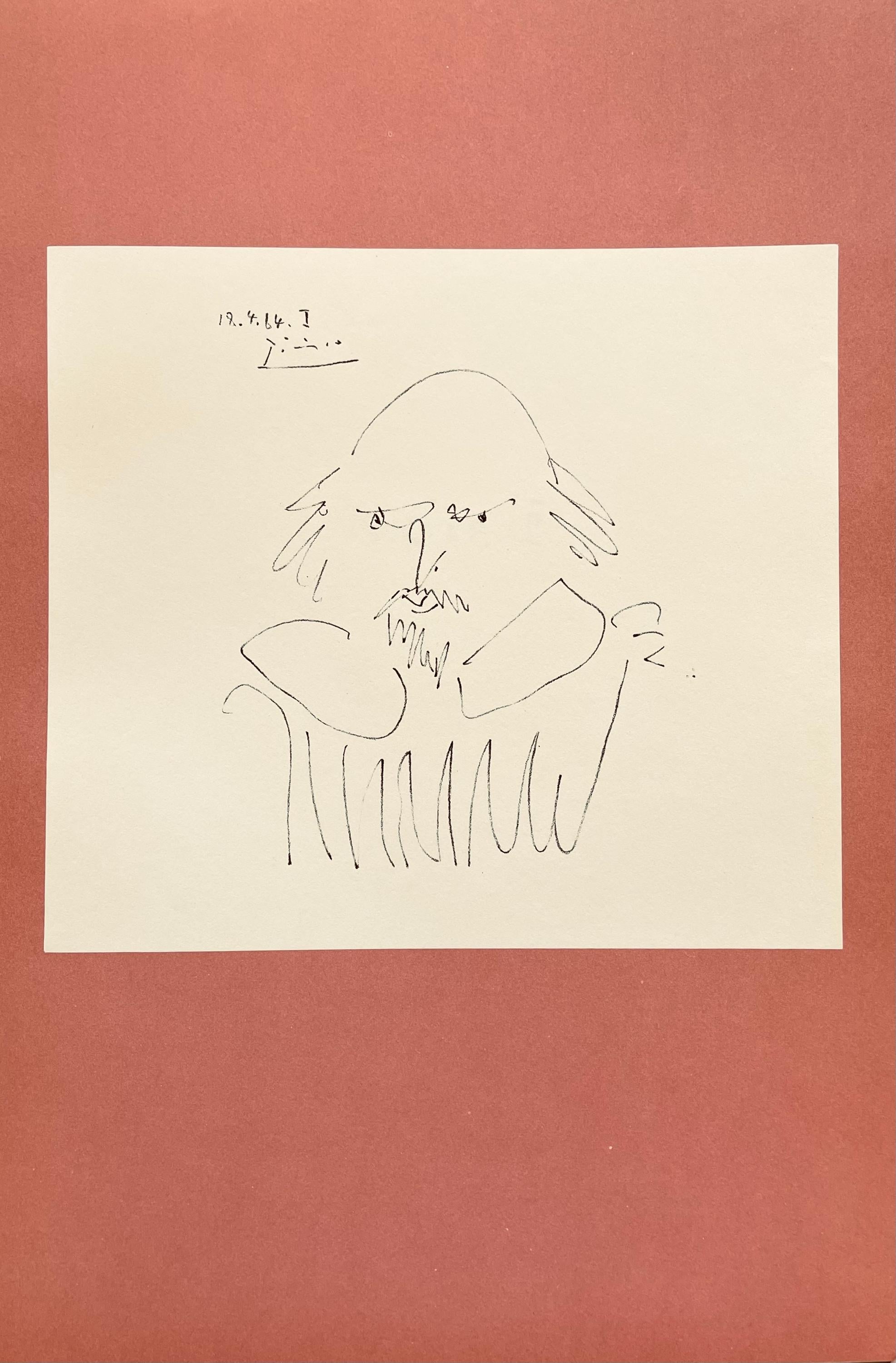 Pablo Picasso, Shakespeare X (Bloch 1197), Picasso-Aragon Shakespeare, Limited Edition Lithograph