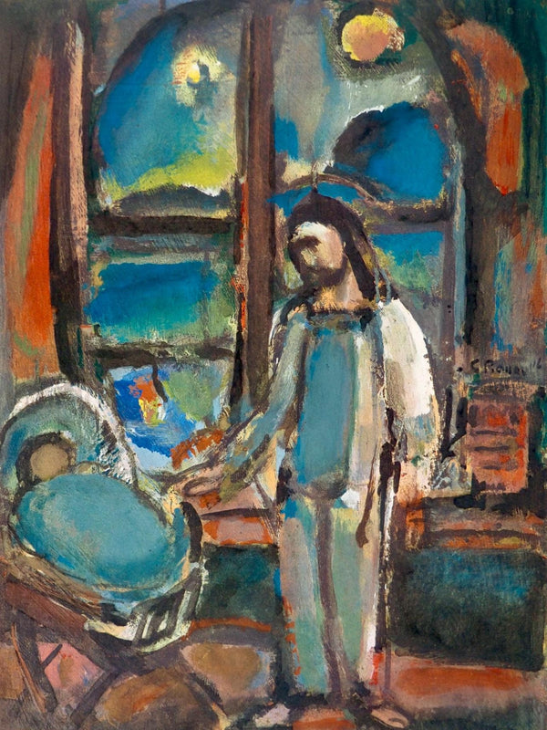 Georges Rouault, Composition, Stella Vespertina, Limited Edition Héliogravure