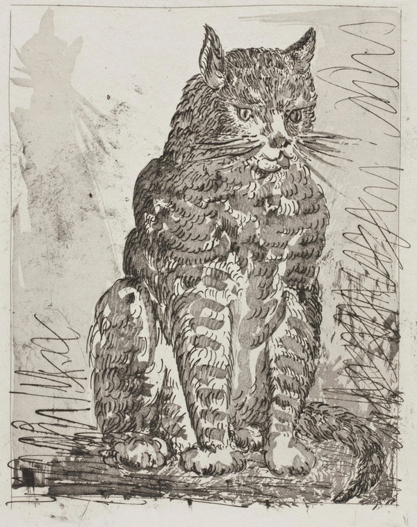 Pablo Picasso, Le Chat, Histoire naturelle, Limited Edition Lithograph