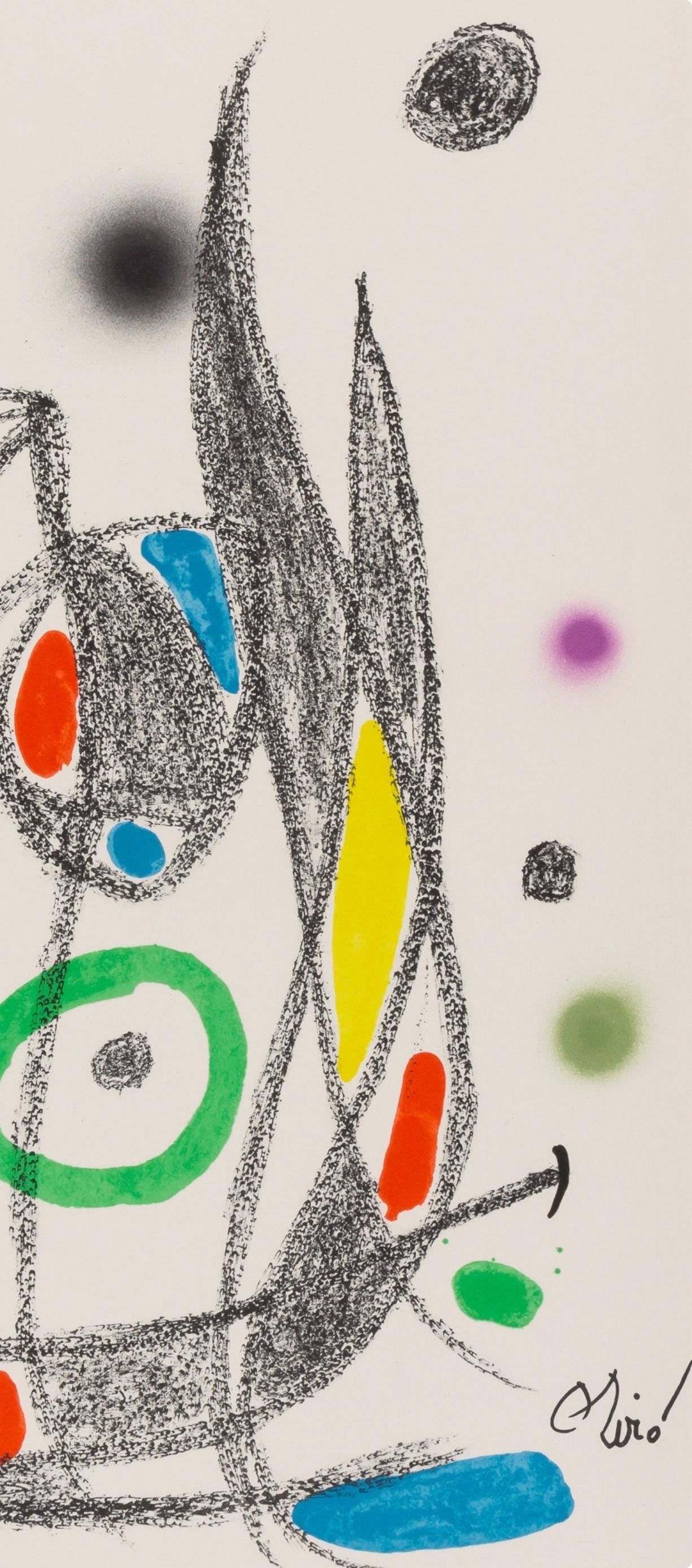 Joan Miró, Composition (Mourlot, 1051-1072), Maravillas con Variaciones acrósticas en el Jardín de Miró, Limited Edition Lithograph
