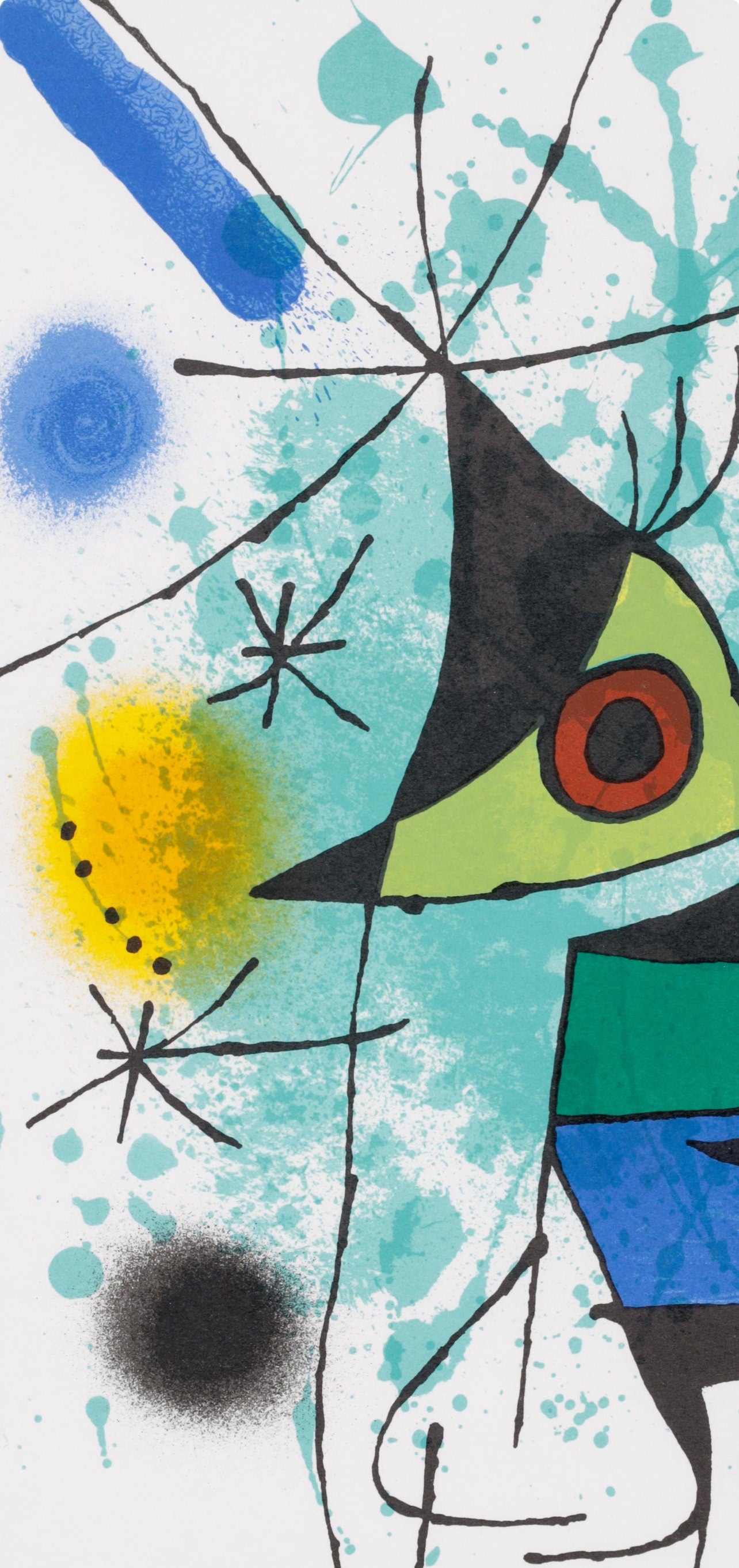 Joan Miró, Composition, (Cramer 160; Mourlot 867), Joan Miró Lithographs, Limited Edition Lithograph