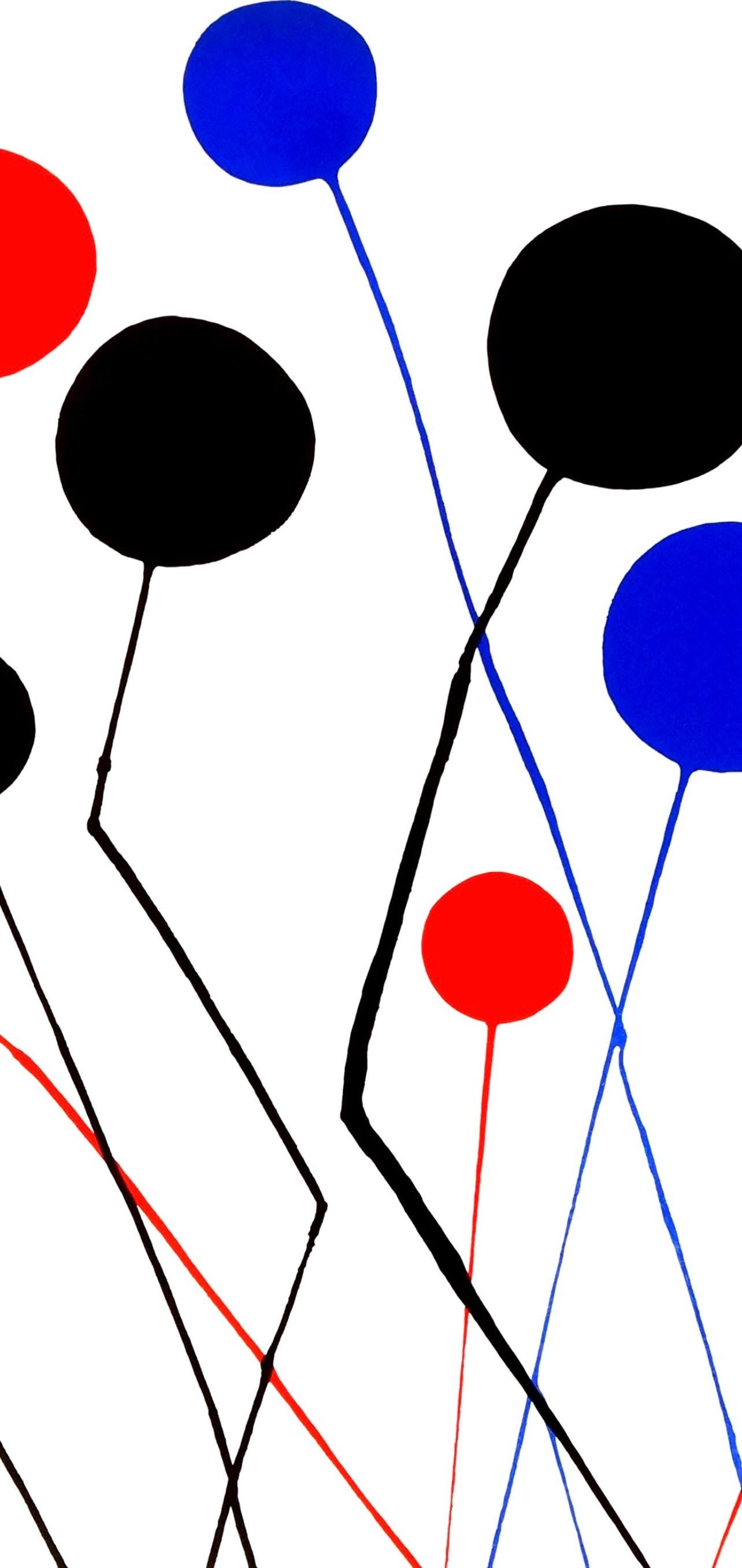 Alexander Calder, The Blue Balloon, Spanish Refugee Aid, Limited Edition Lithograph