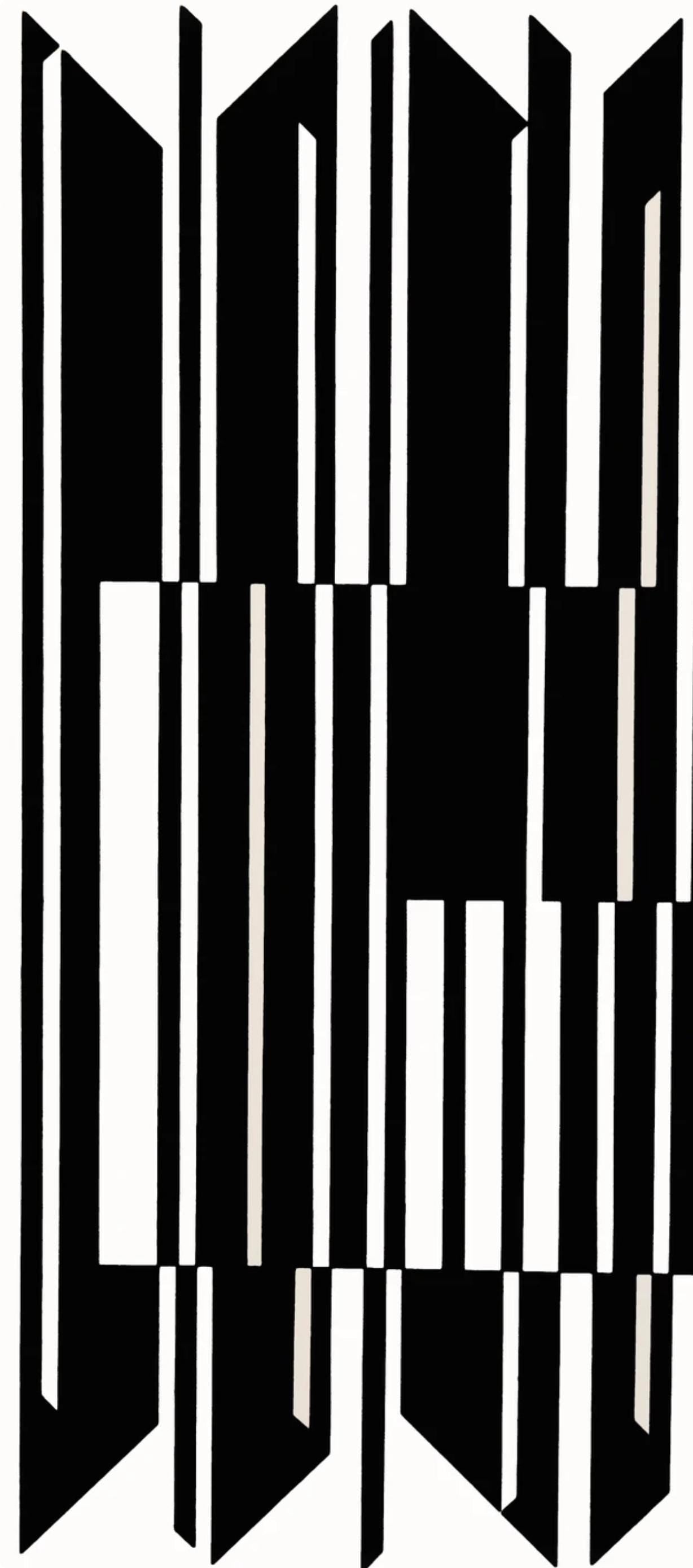 Victor Vasarely, Composition, Linéaires, Limited Edition Héliogravure