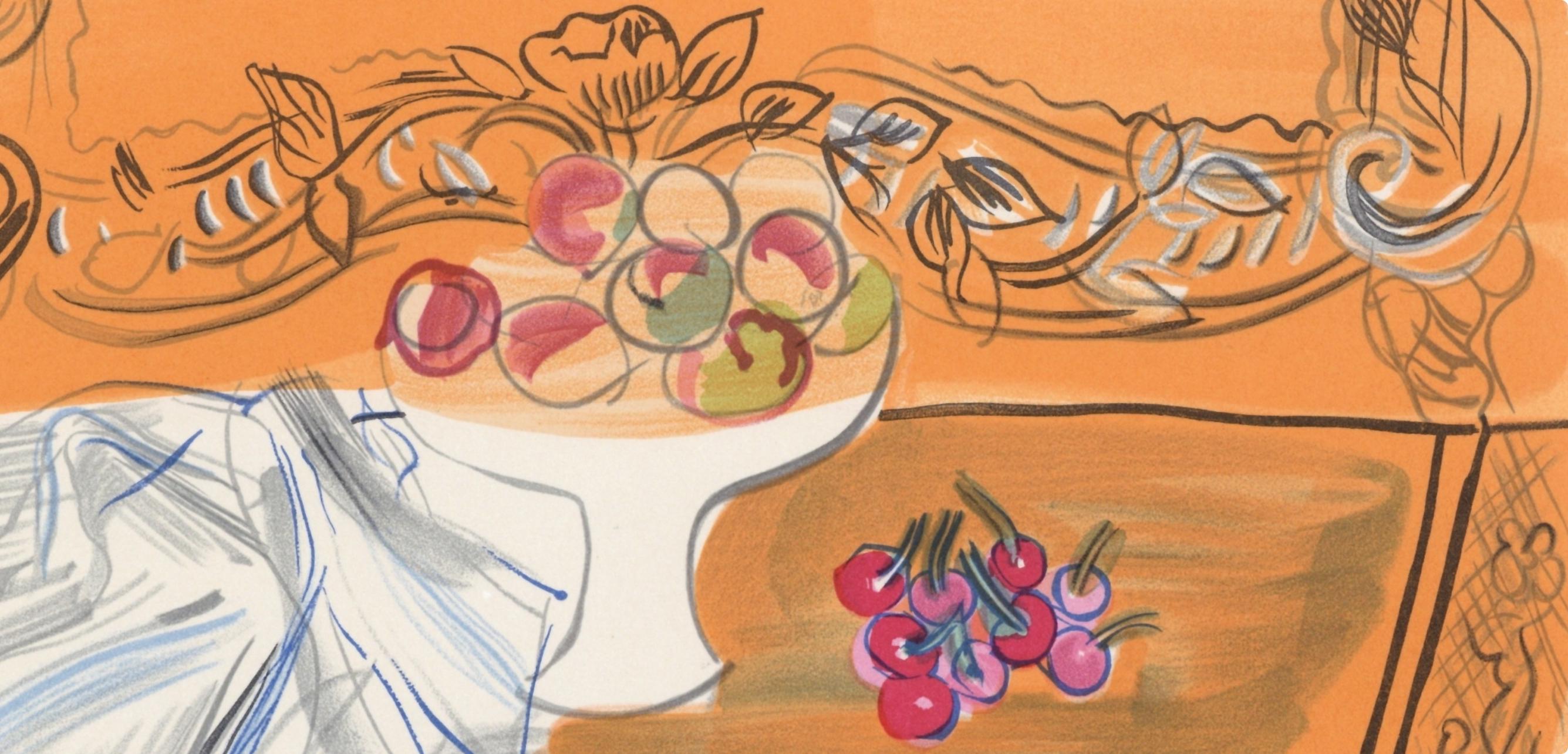 Raoul Dufy, Nature morte, Lettre à mon peintre Raoul Dufy, Limited Edition Lithograph