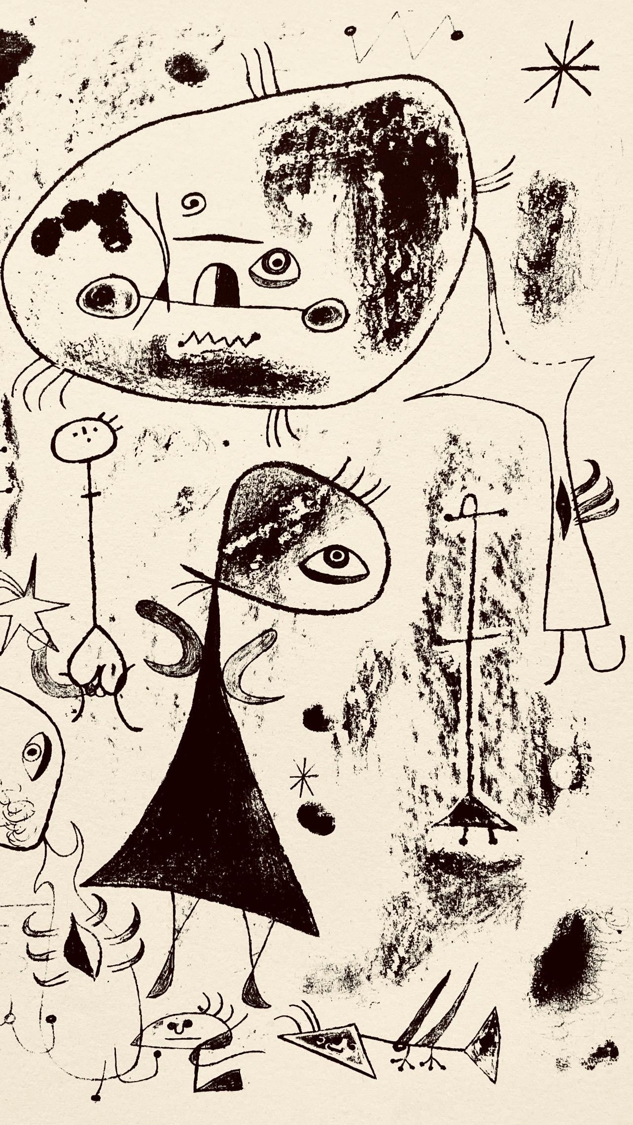 Joan Miró, Composition, The Prints of Joan Miro, Limited Edition Etching