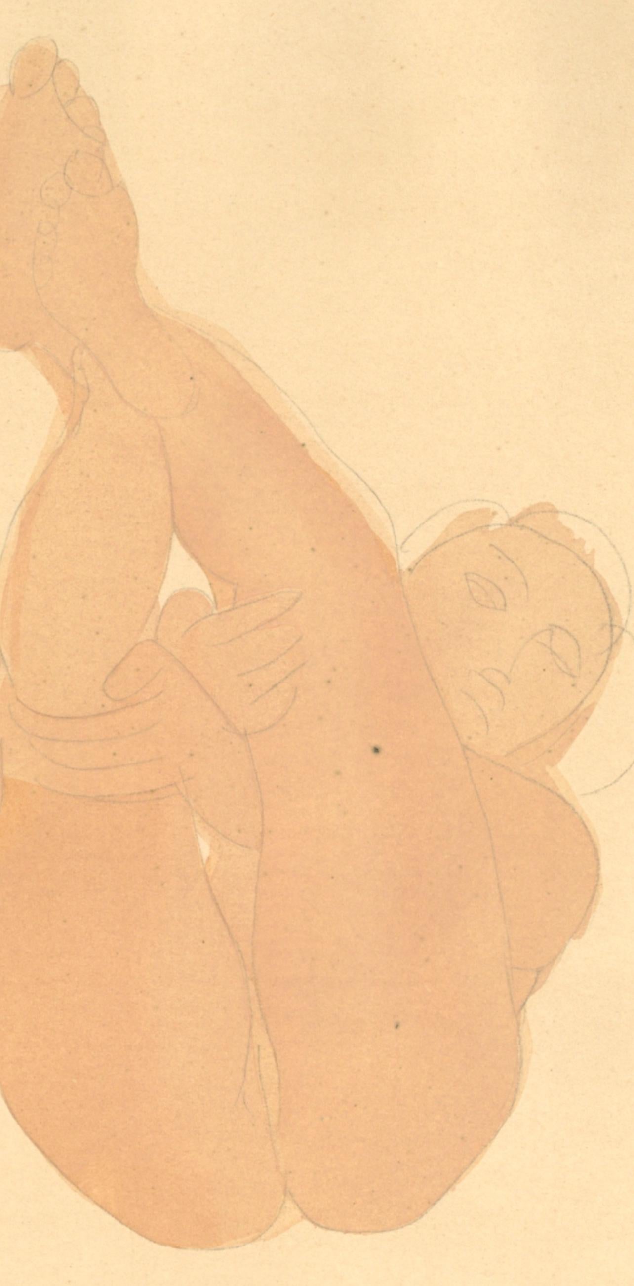 Auguste Rodin, Composition, La Varende, Rodin, Limited Edition Lithograph