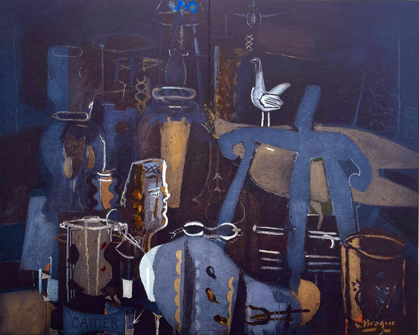 Georges Braque, Atelier VI, l’Hommage à Georges Braque, Derrière le miroir, Limited Edition Lithograph