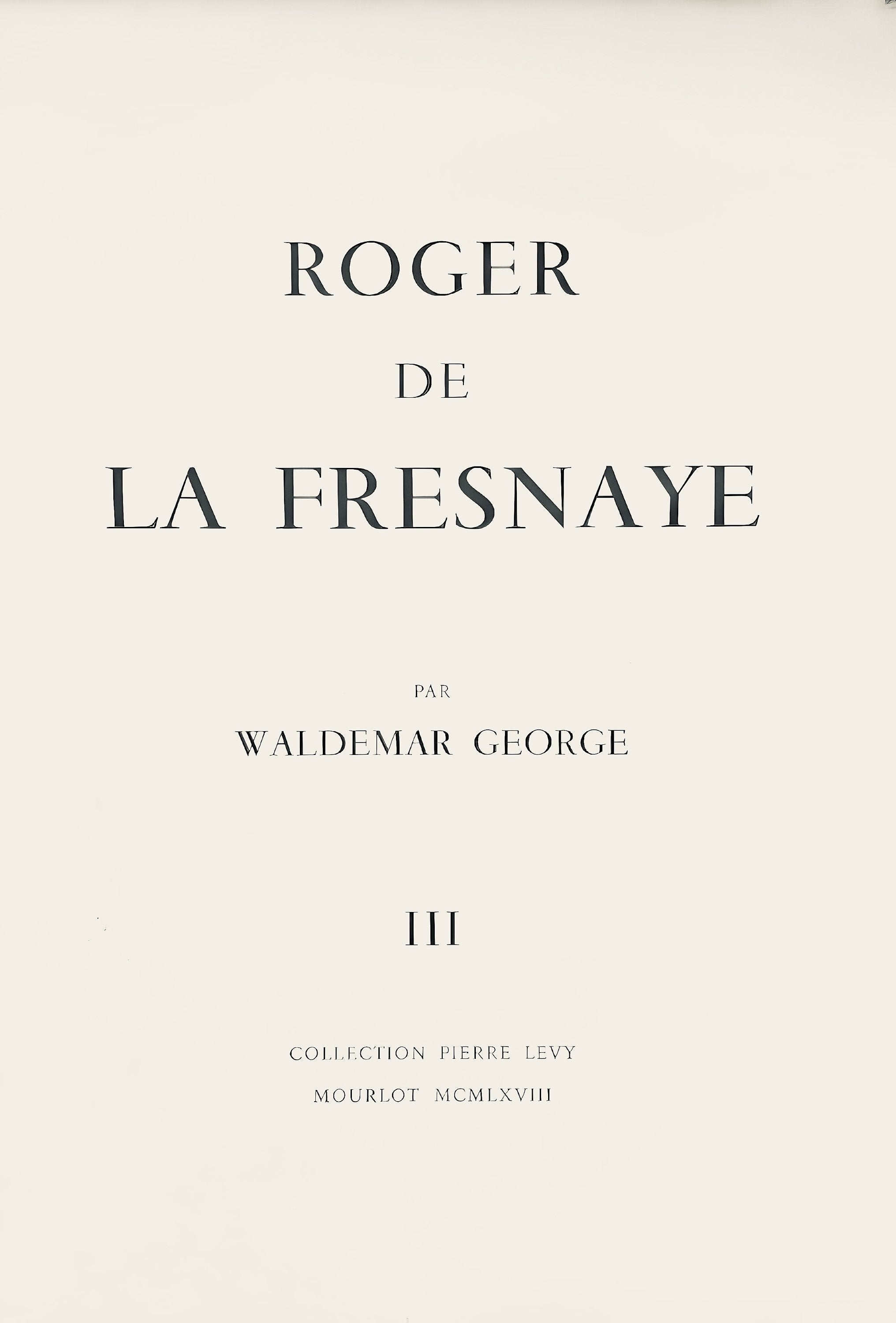 Roger de La Fresnaye, Scène militaire, Roger de La Fresnaye, Collection Pierre Lévy, Limited Edition Lithograph