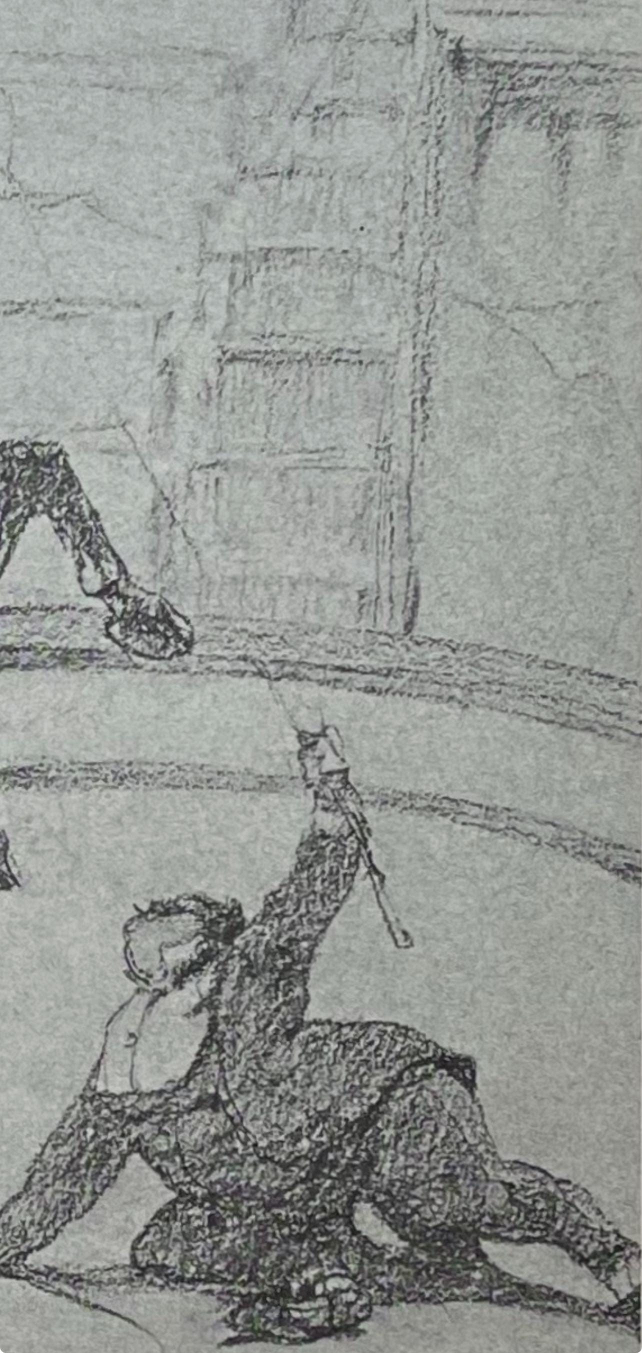 Henri de Toulouse-Lautrec, Performing Horse, Henri de Toulouse-Lautrec, At the Circus, Limited Edition Lithograph