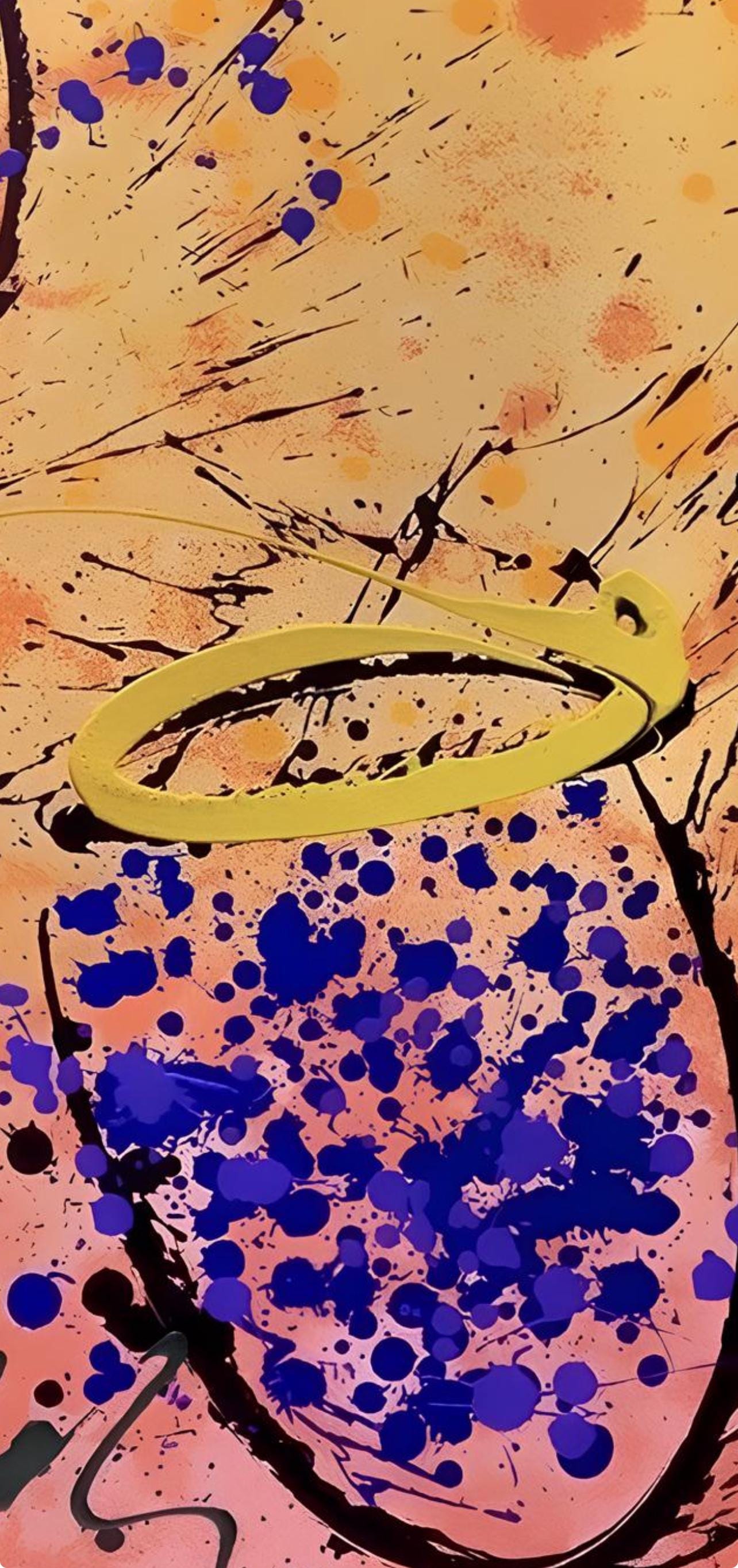 Dale Chihuly, Composition, Basket Series, Limited Edition Mixed Media Silkscreen