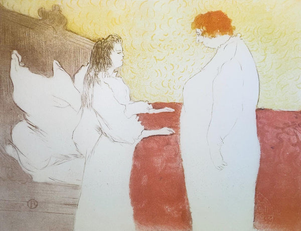 Henri de Toulouse-Lautrec, Composition, Images de Lautrec, 21 Planches en Couleurs, Collezione dell'Obelisco, Limited Edition Lithograph