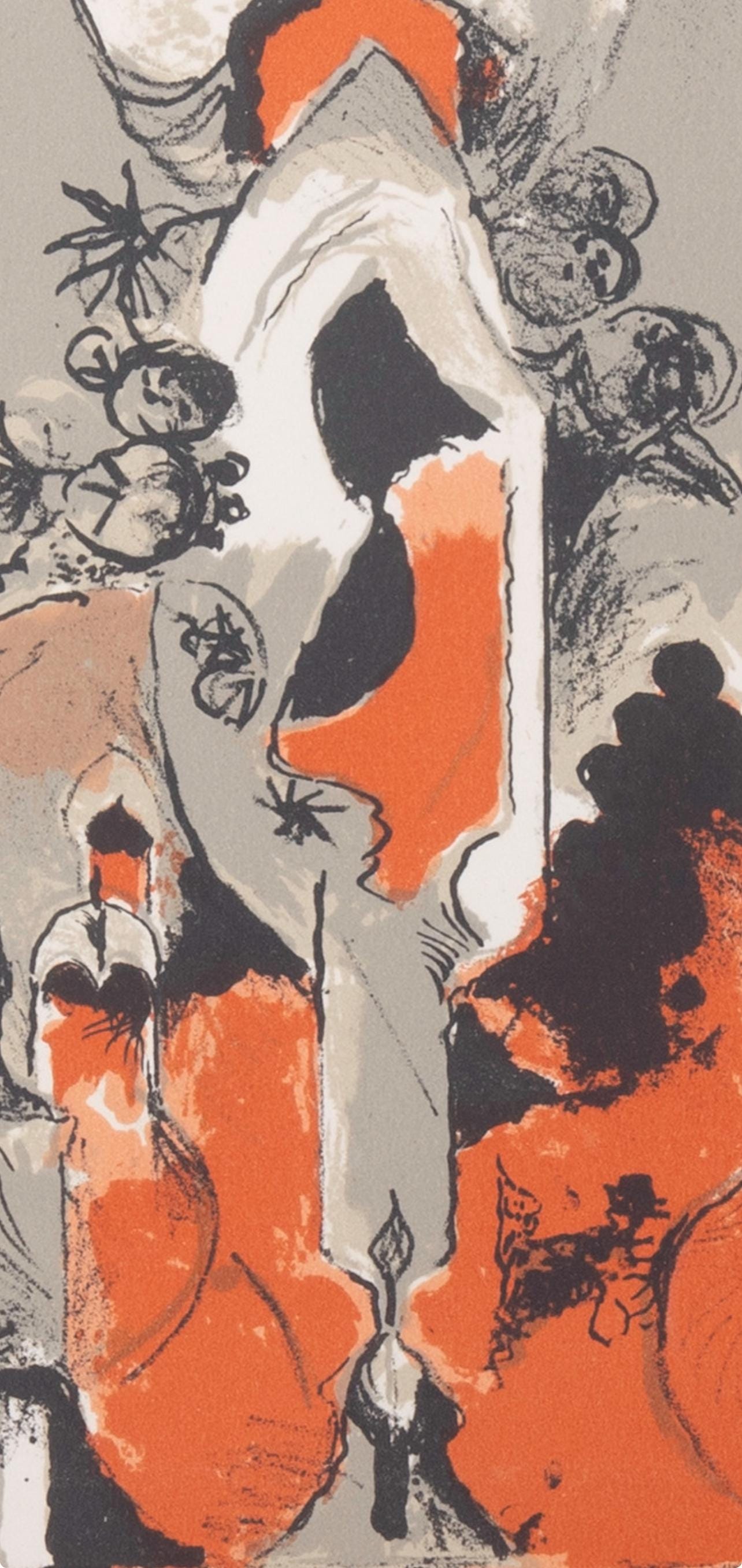 Graham Sutherland, Composition, San Lazzaro et ses Amis, XXe Siècle, Limited Edition Lithograph