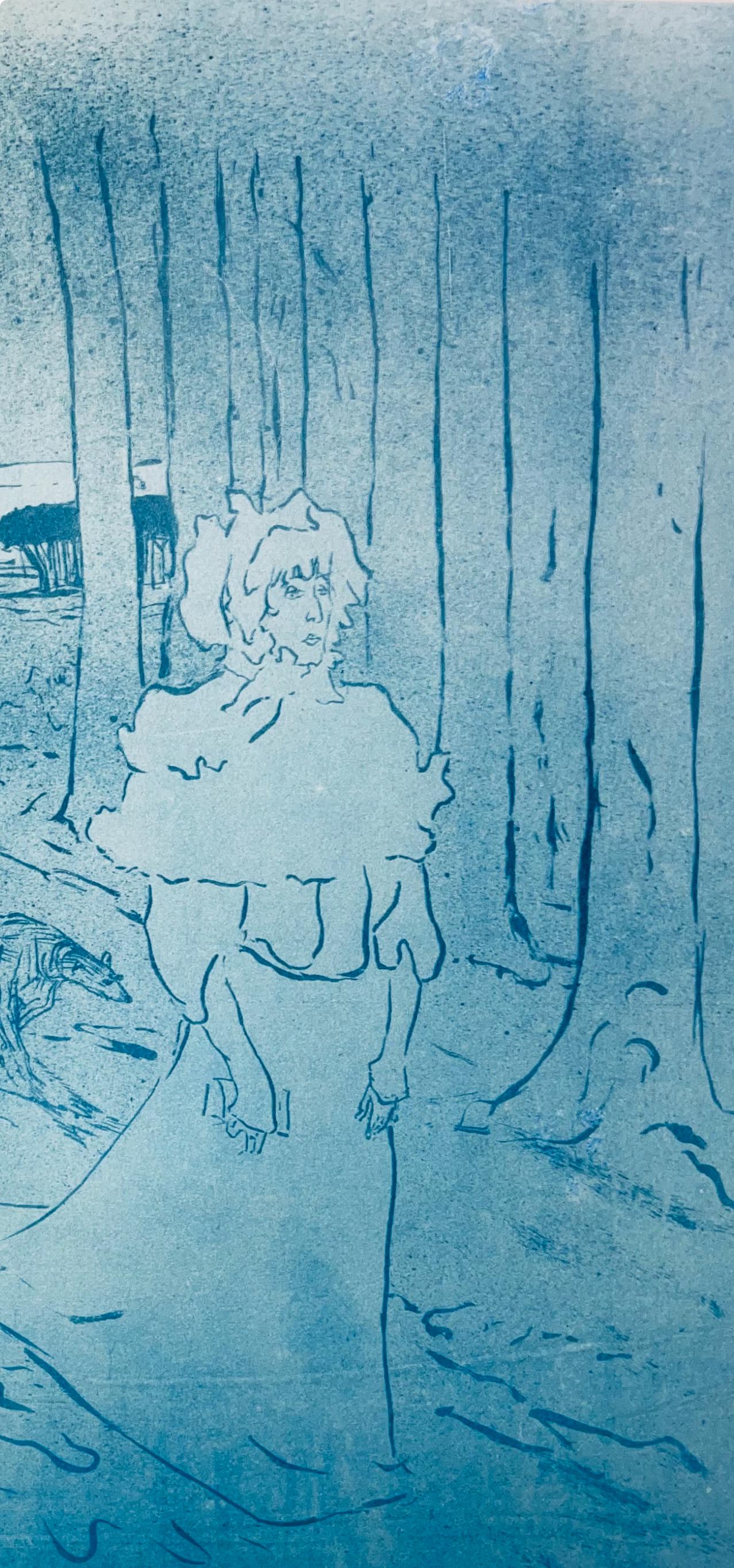 Henri de Toulouse-Lautrec, Composition, Images de Lautrec, 21 Planches en Couleurs, Collezione dell'Obelisco, Limited Edition Lithograph