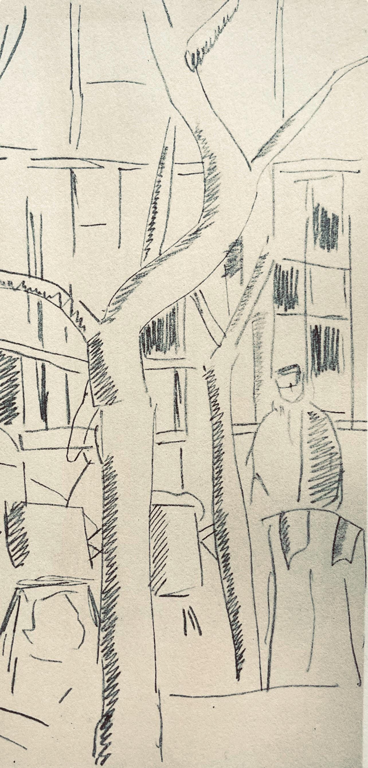 Fernand Léger, Dans Verdun, Fernand Léger, Dessins de Guerre, Limited Edition Lithograph