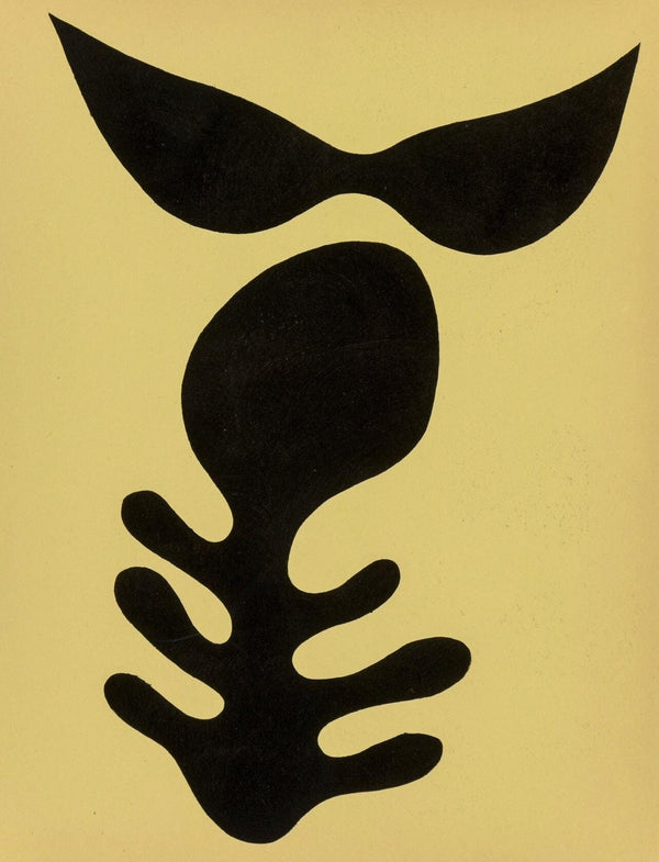 Hans Jean Arp, Moustaches et Squelete, XXe siècle, Limited Edition Lithograph