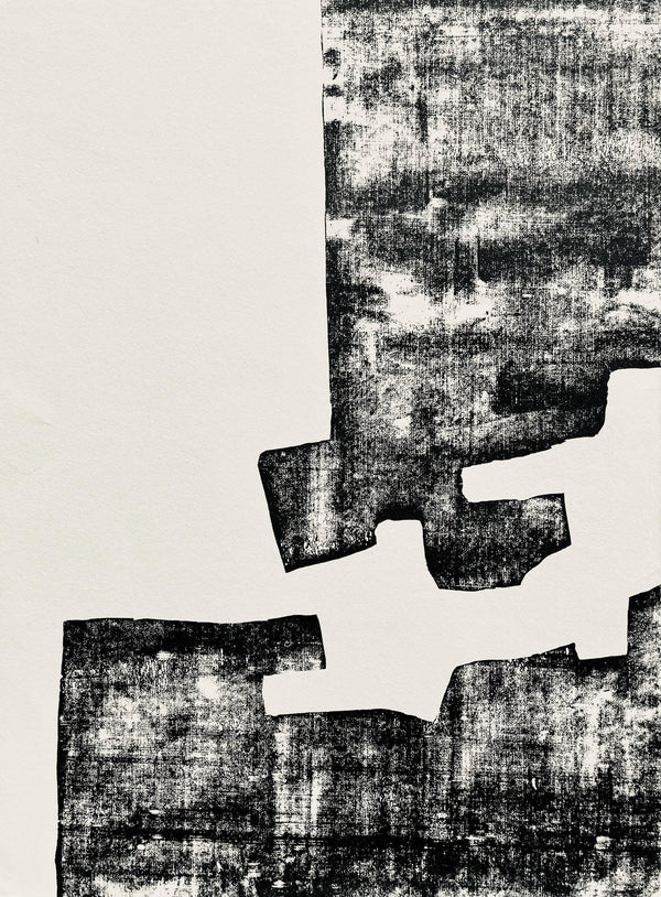 Eduardo Chillida, Composition, Derrière le miroir, Limited Edition Woodcut
