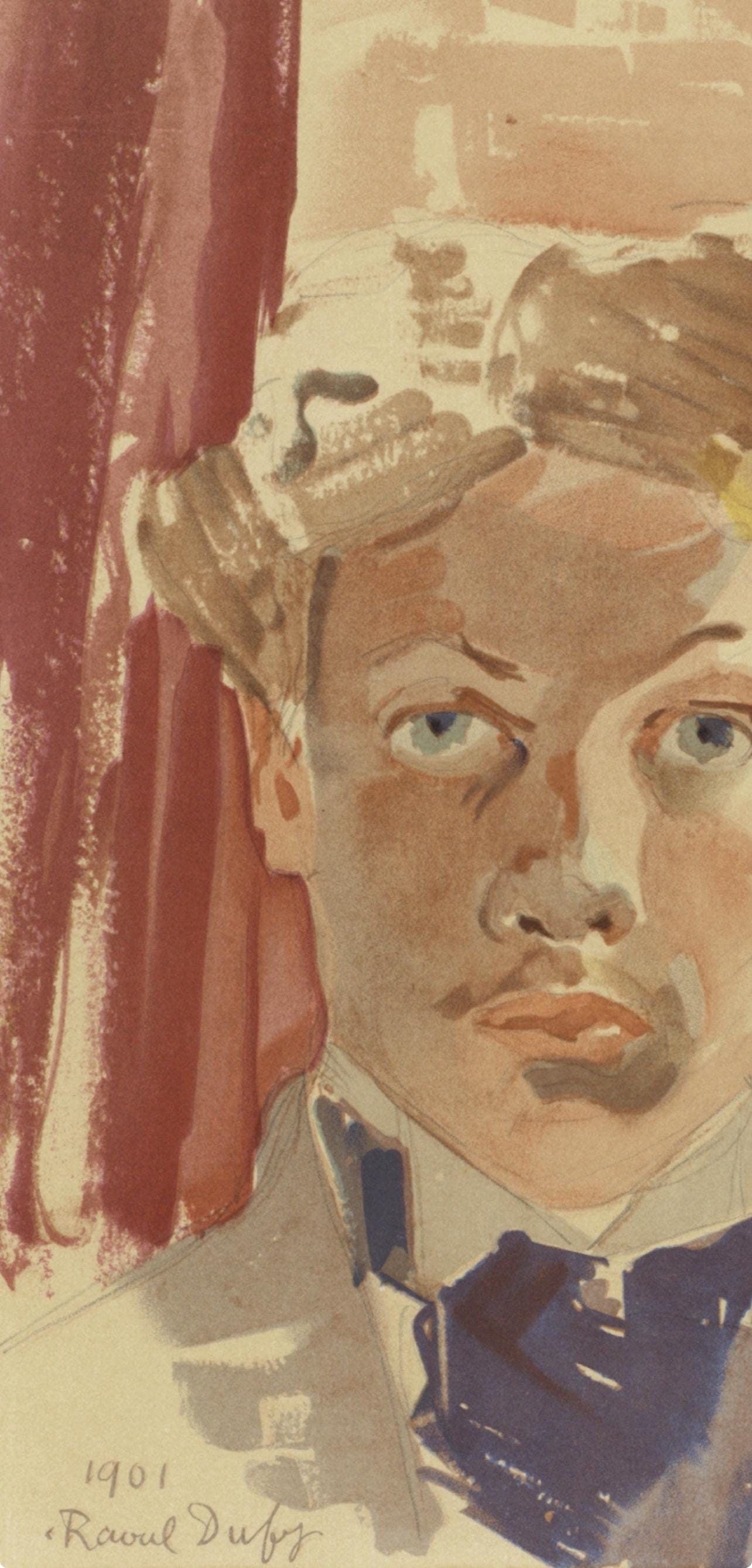 Raoul Dufy, Autoportrait, Lettre à mon peintre Raoul Dufy, Limited Edition Lithograph