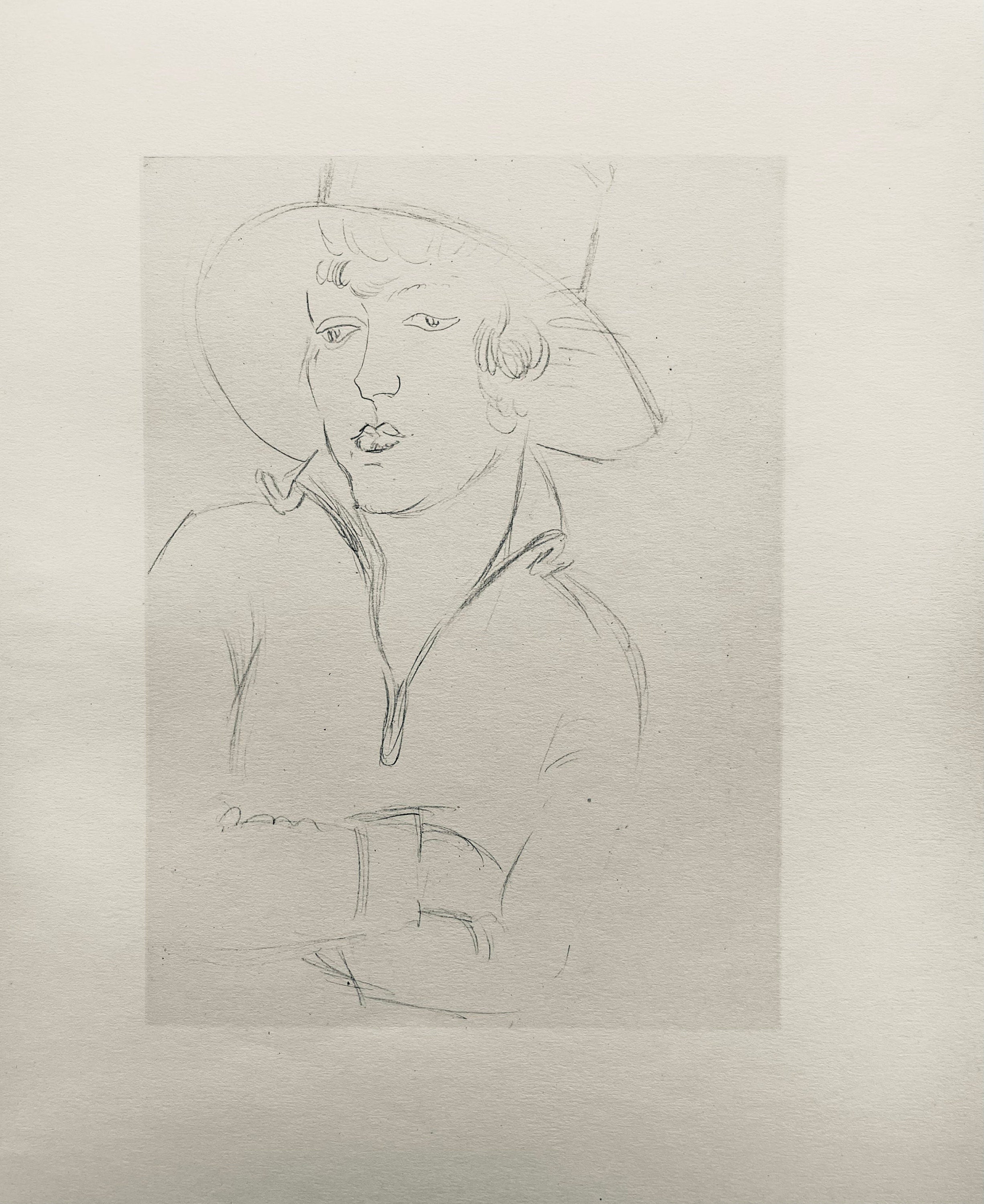 Henri Matisse, Composition (Dutel 3), Dessins de Henri-Matisse, Limited Edition Lithograph