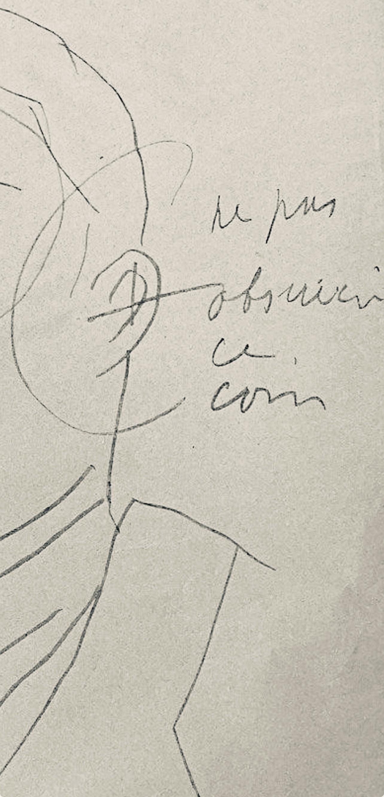 Henri Matisse, Composition, Dessins de Matisse, Hommage nº2, Limited Edition Lithograph