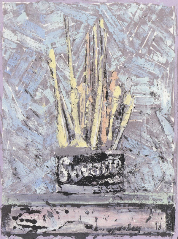 Jasper Johns, Composition, Jasper Johns, 17 Monotypes, Limited Edition Héliogravure