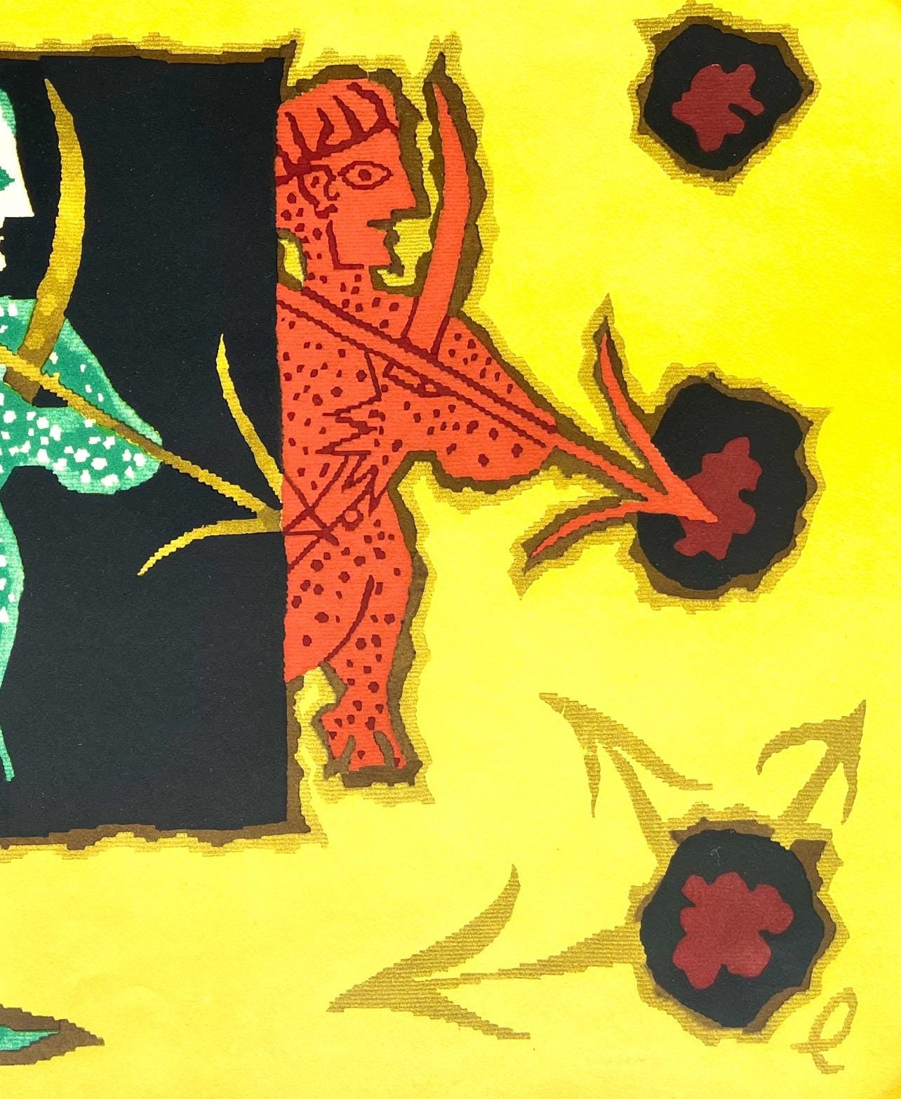 Jean Lurçat, Le Sagitaire (Sagittarius), Les Signes du zodiaque, Limited Edition Lithograph
