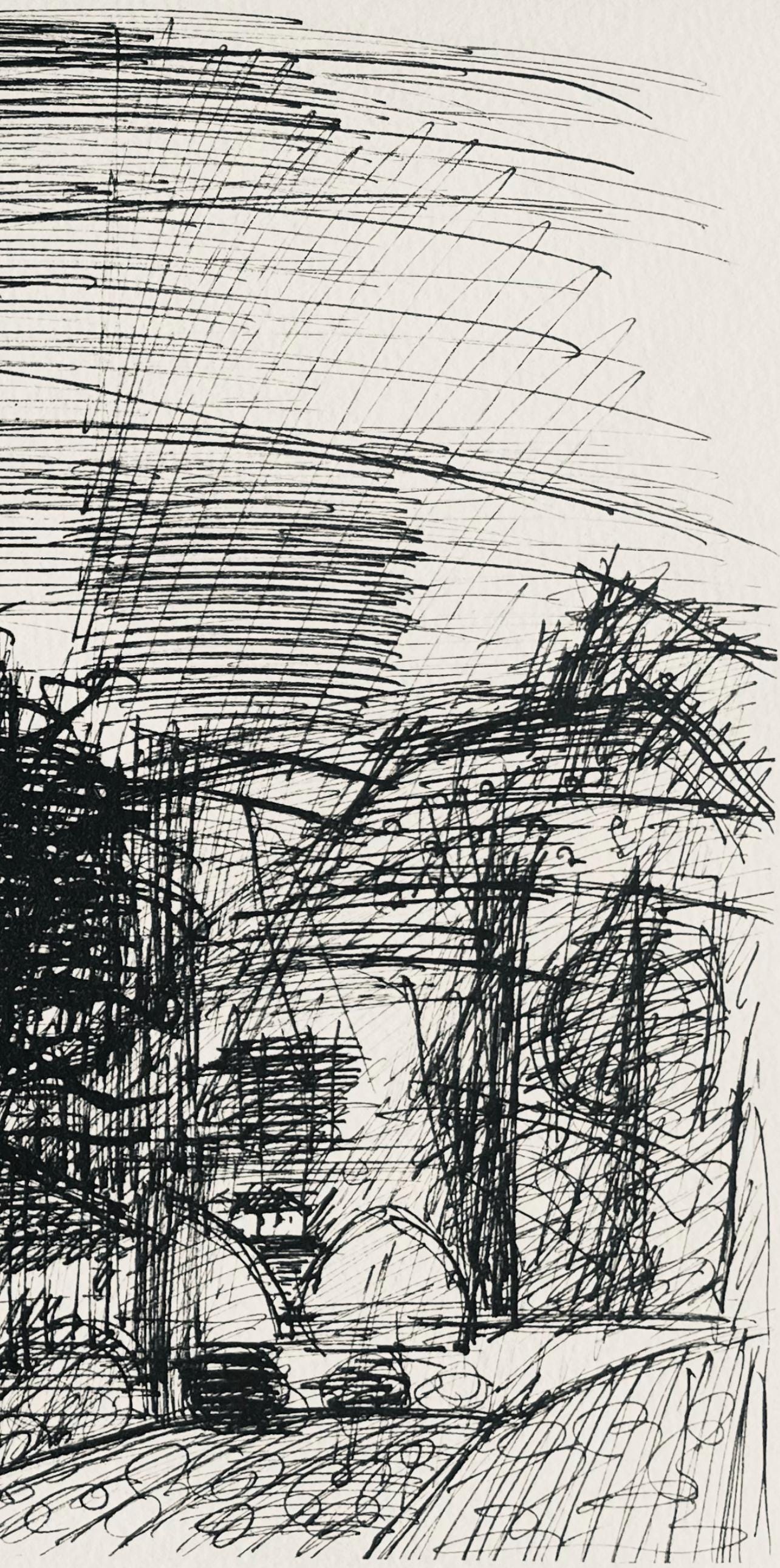 Marcel Gromaire, Composition, Gromaire, Limited Edition Lithograph