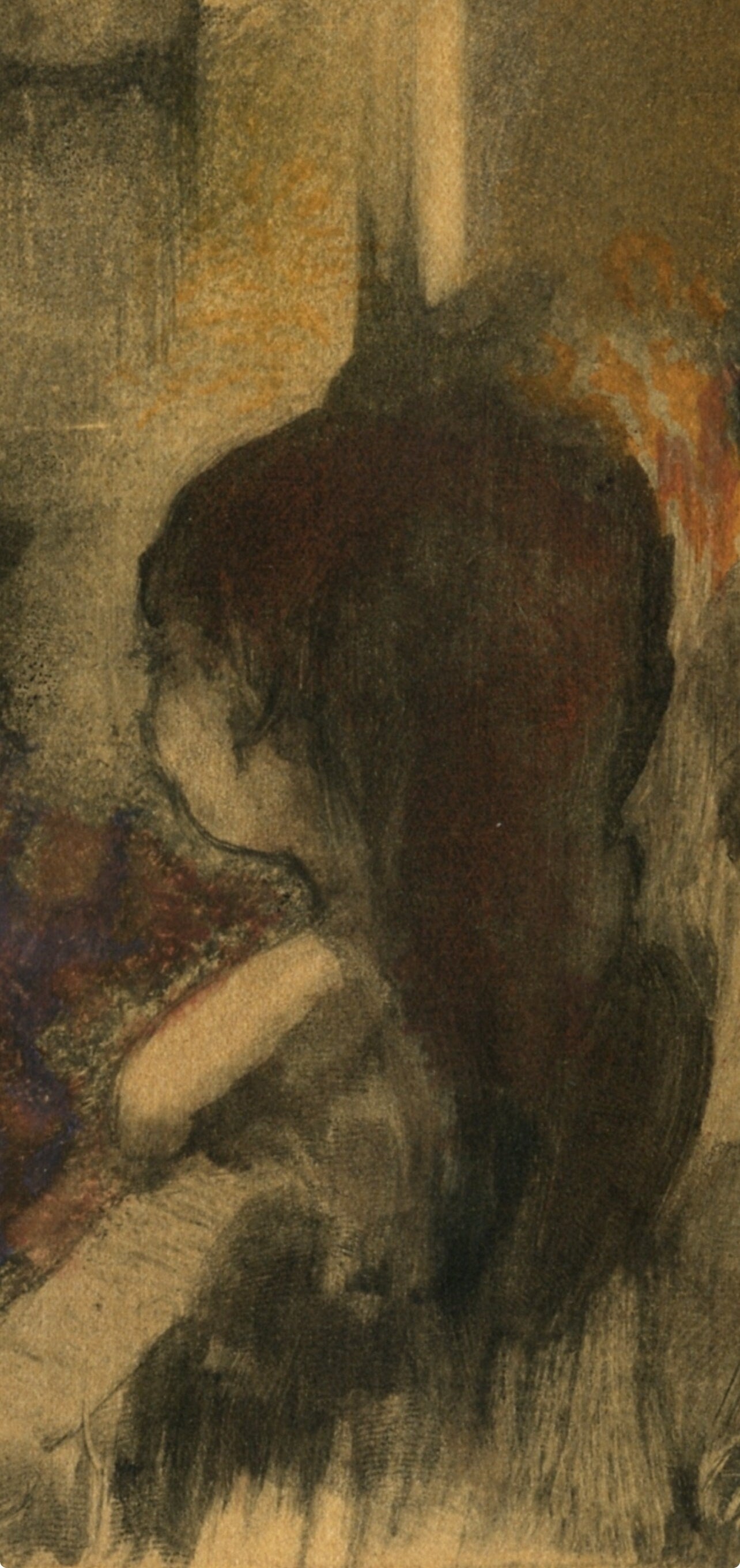 Edgar Degas, Trois Femmes de dos, E. Degas Monotypes, Limited Edition Monotype