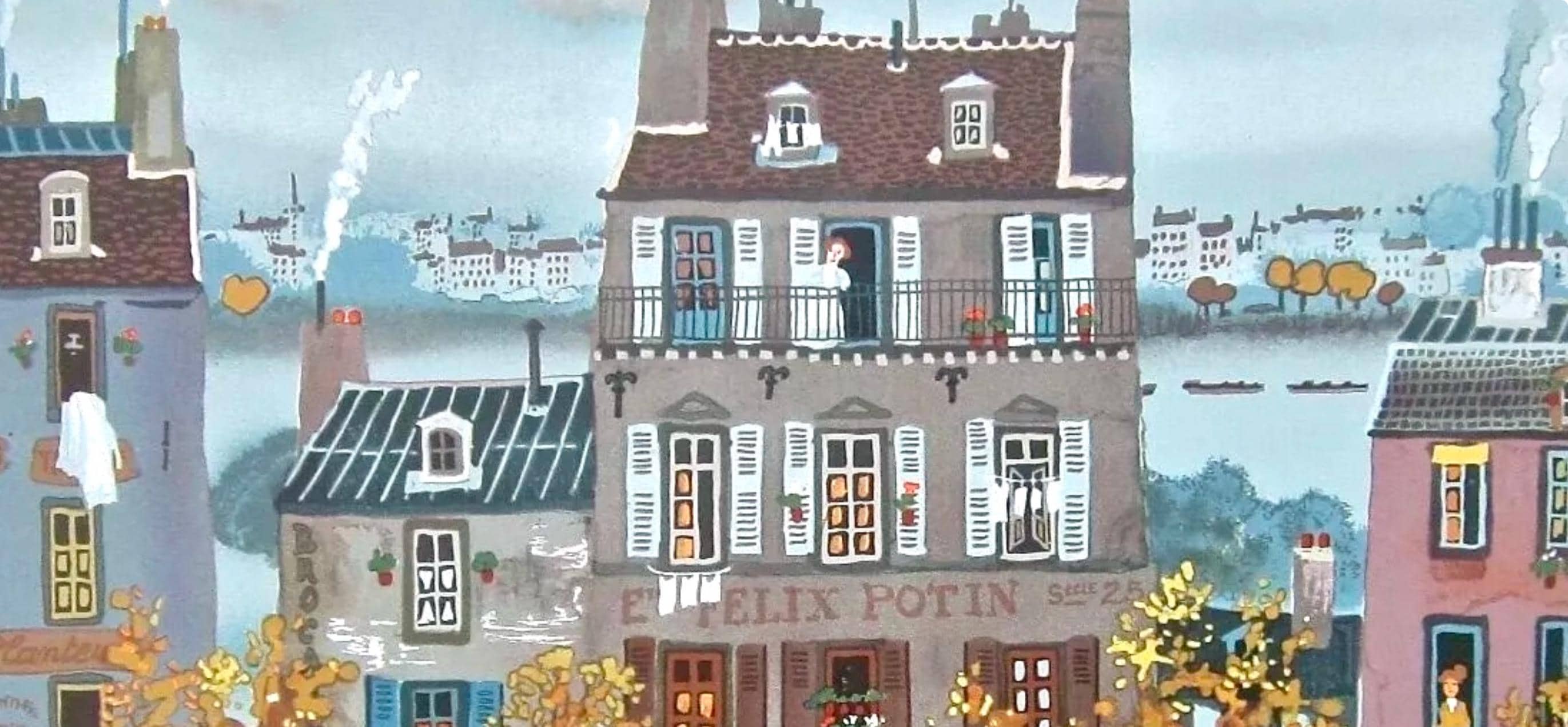 Michel Delacroix, Félix Potin, Limited Edition Lithograph