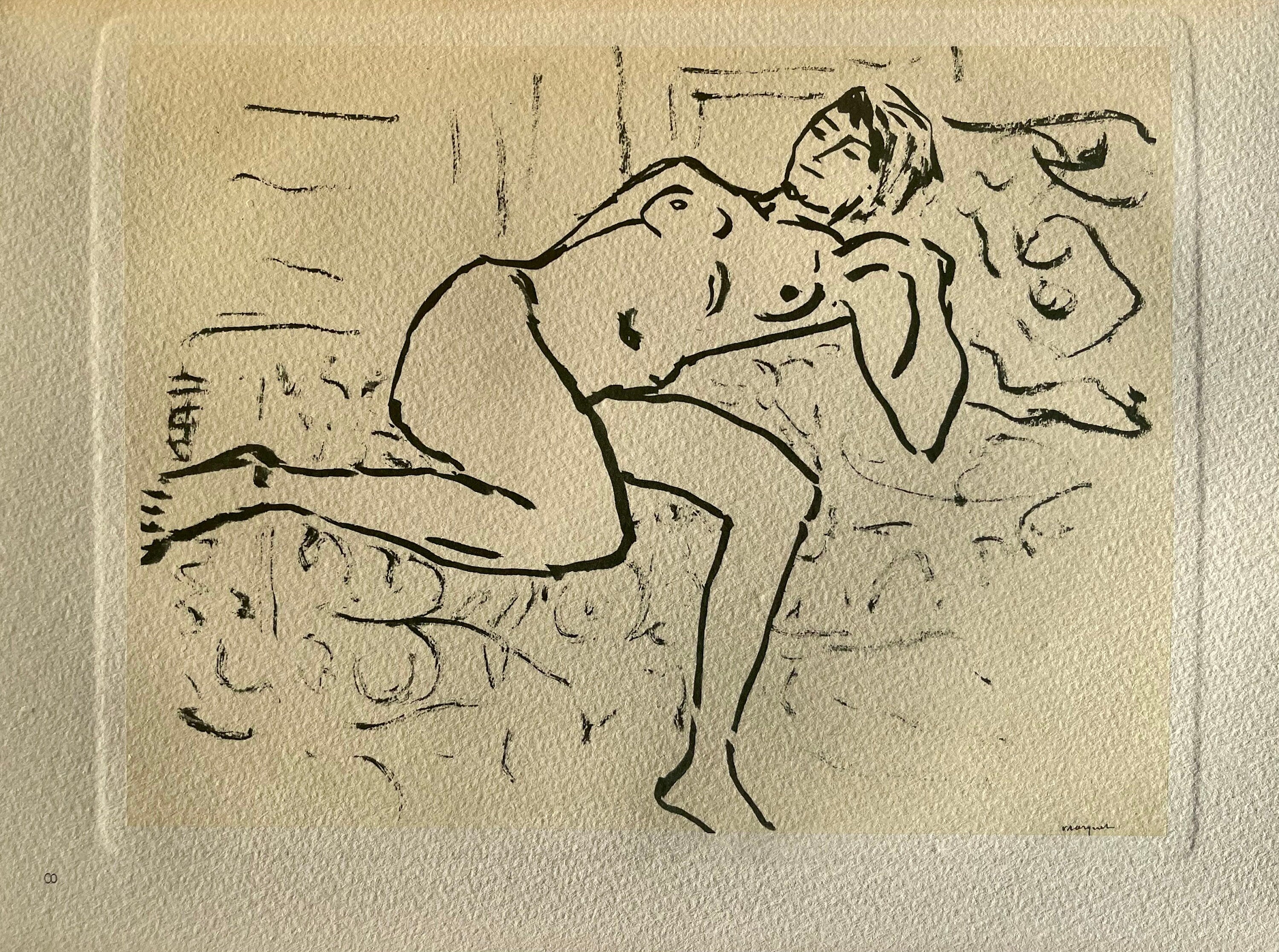 Albert Marquet, Nu., Marquet, Limited Edition Lithograph