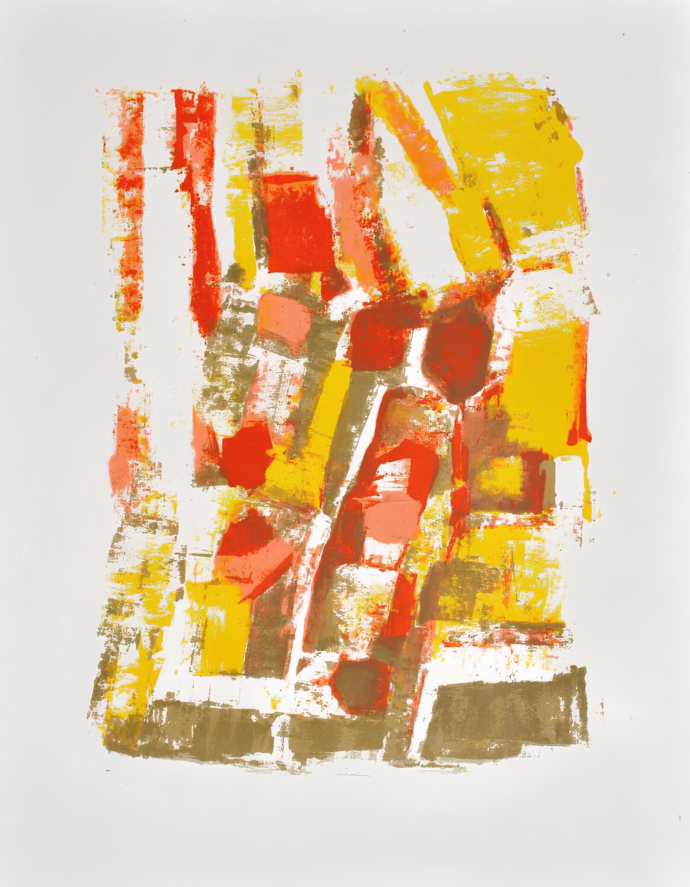 Orlando Pelayo, Composition, Œuvres complètes d'Albert Camus, Limited Edition Lithograph