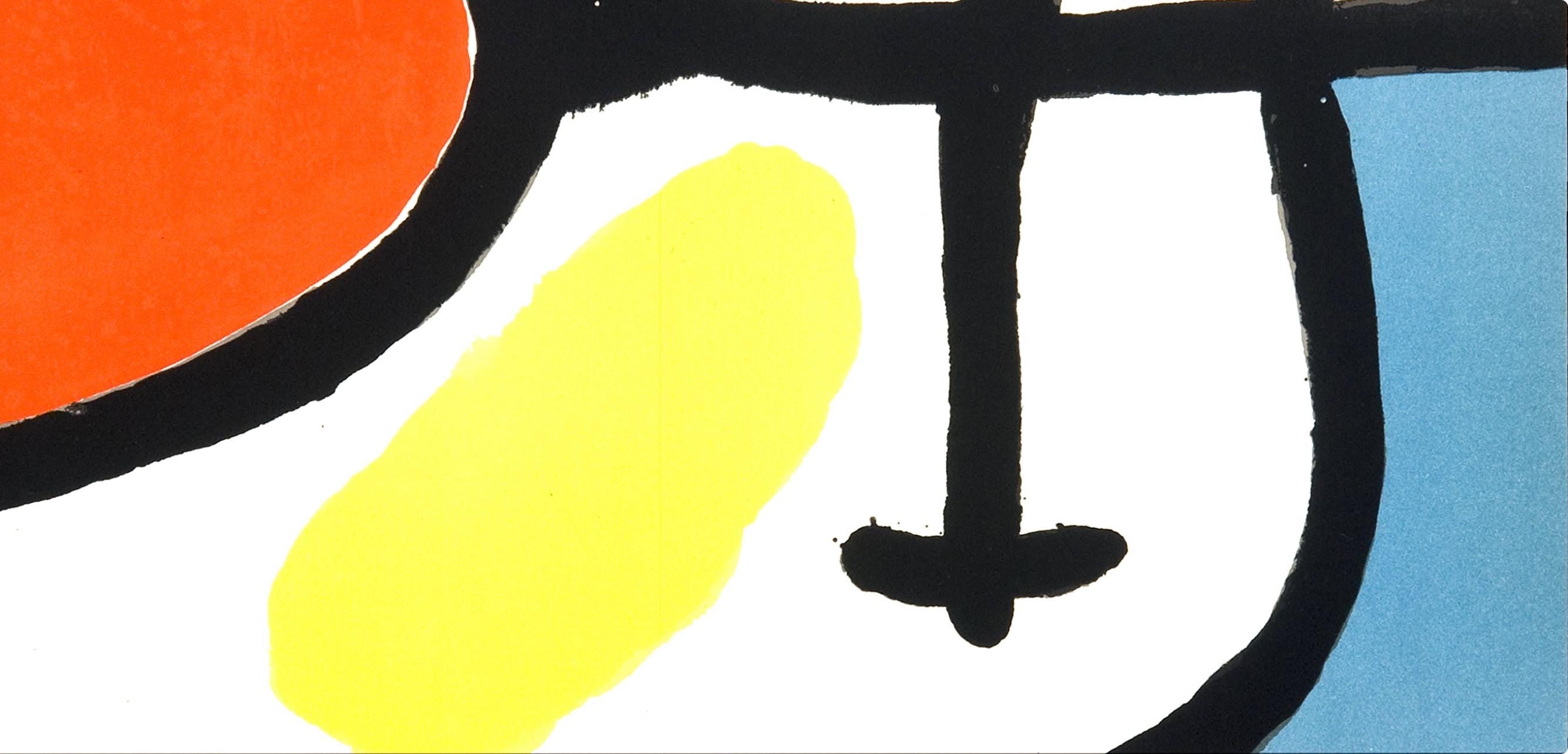 Joan Miró, Composition (Mourlot 872-881; Cramer 164), El tapís de Tarragona, Limited Edition Lithograph