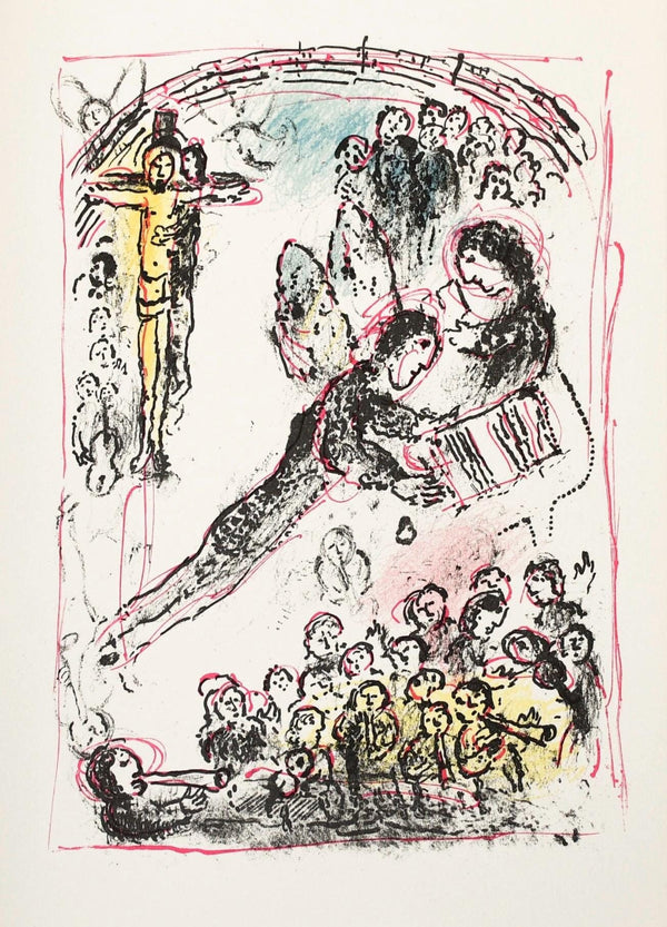 Marc Chagall, Composition (Mourlot 668-677), La Féerie et Le Royaume, Limited Edition Lithograph