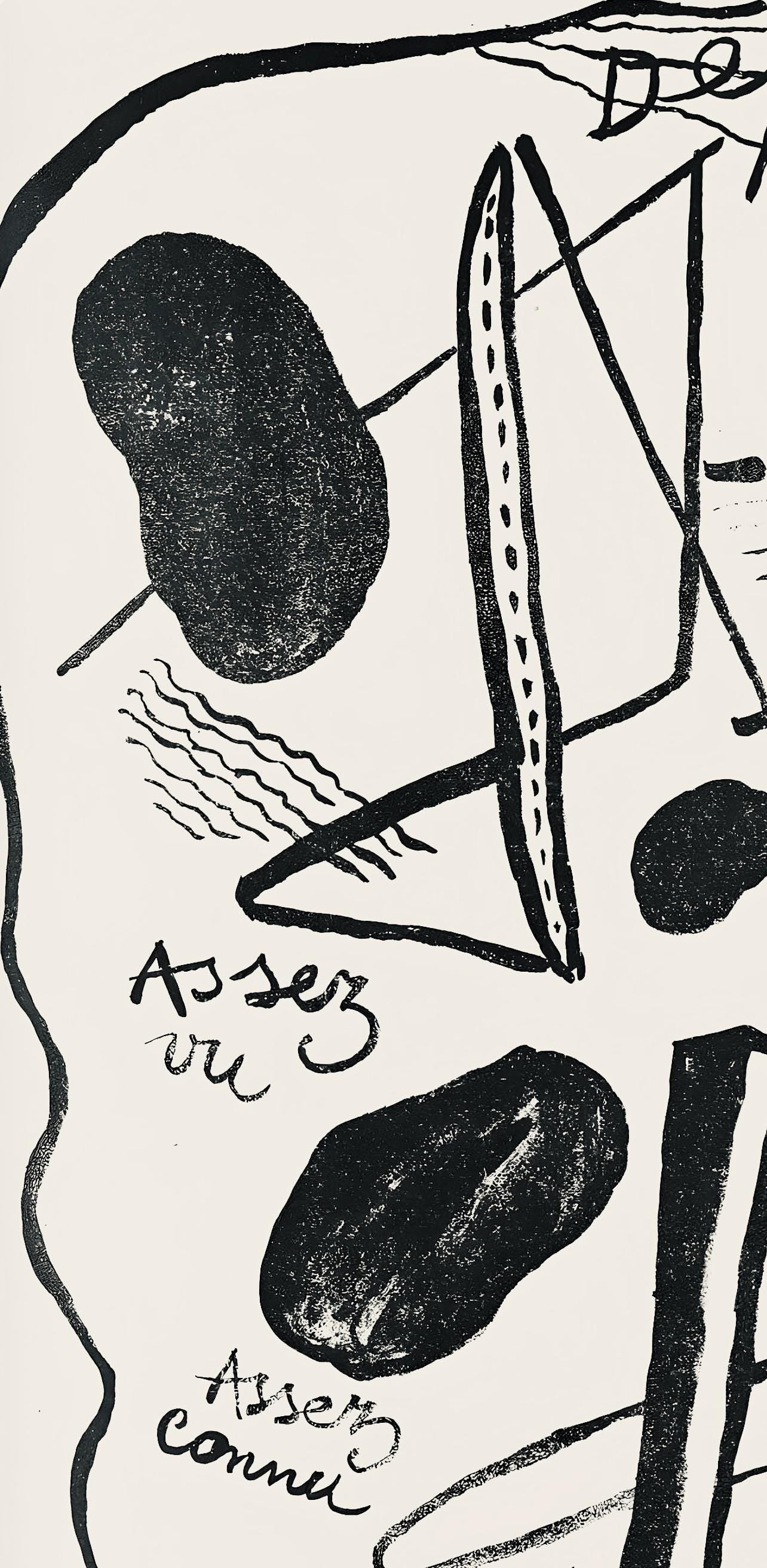 Fernand Léger, Composition (Saphire 24-38), Les Illuminations, Limited Edition Lithograph