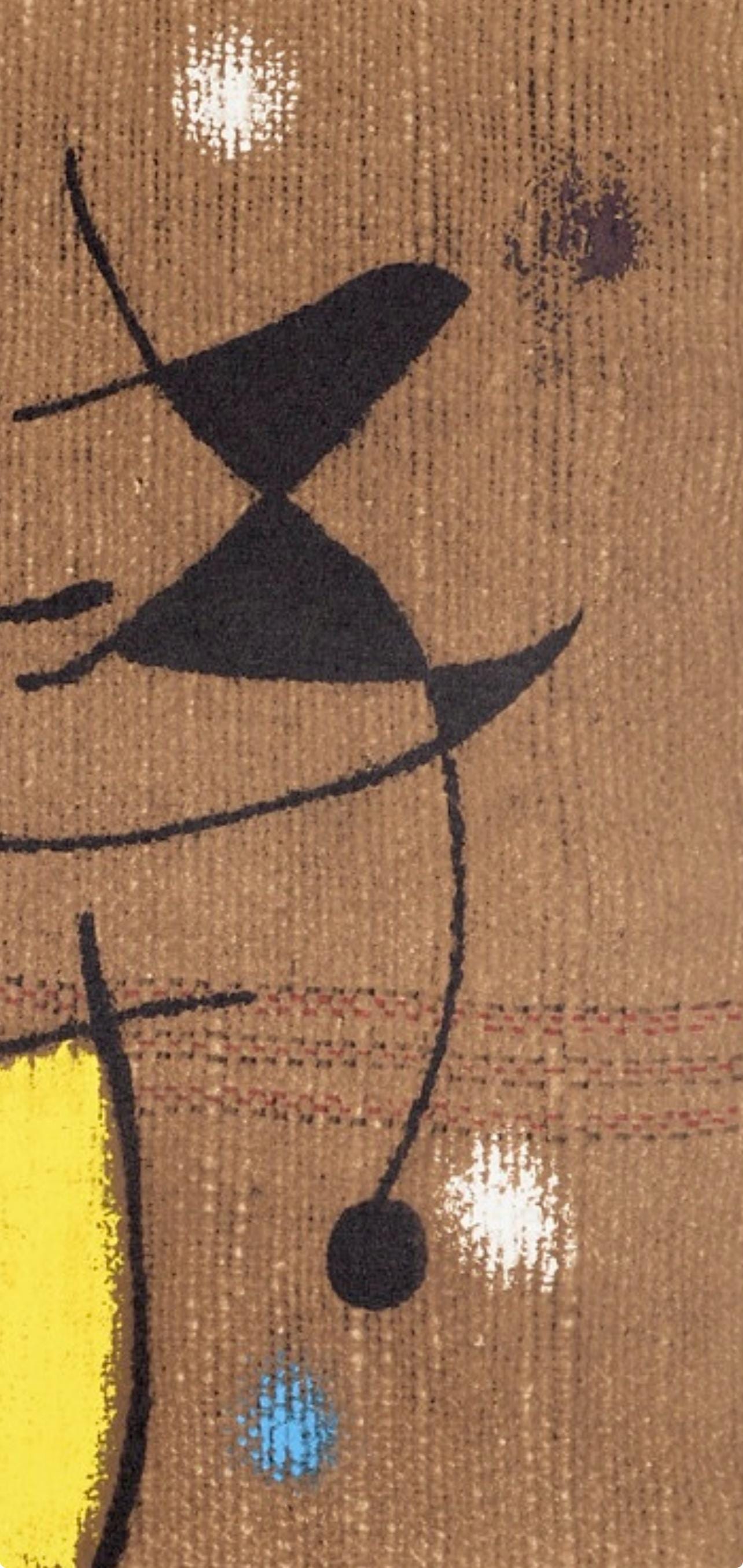 Joan Miró, Composition (Cramer 105), Femmes, Limited Edition Héliogravure