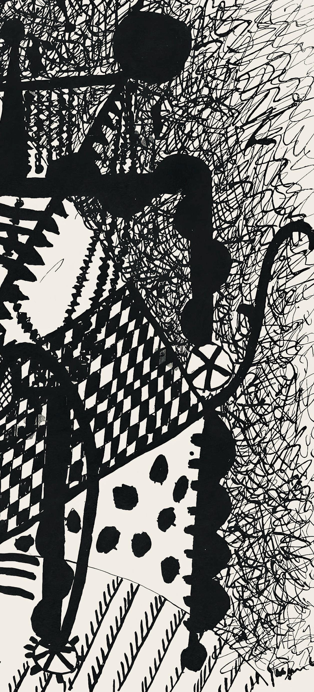 Pablo Picasso, Composition (Monod 10485), Hélène chez Archive de Illustrations de Pablo Picasso, Limited Edition Woodcut