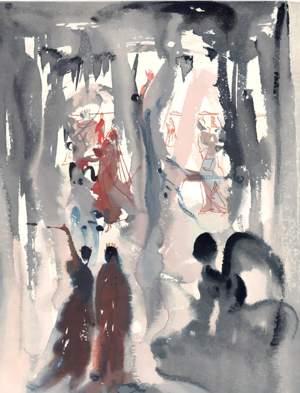 Salvador Dali, Original Perfection (Michler/Löpsinger 1039-1138; Field 189-200), La Divine Comédie, Limited Edition Woodcut