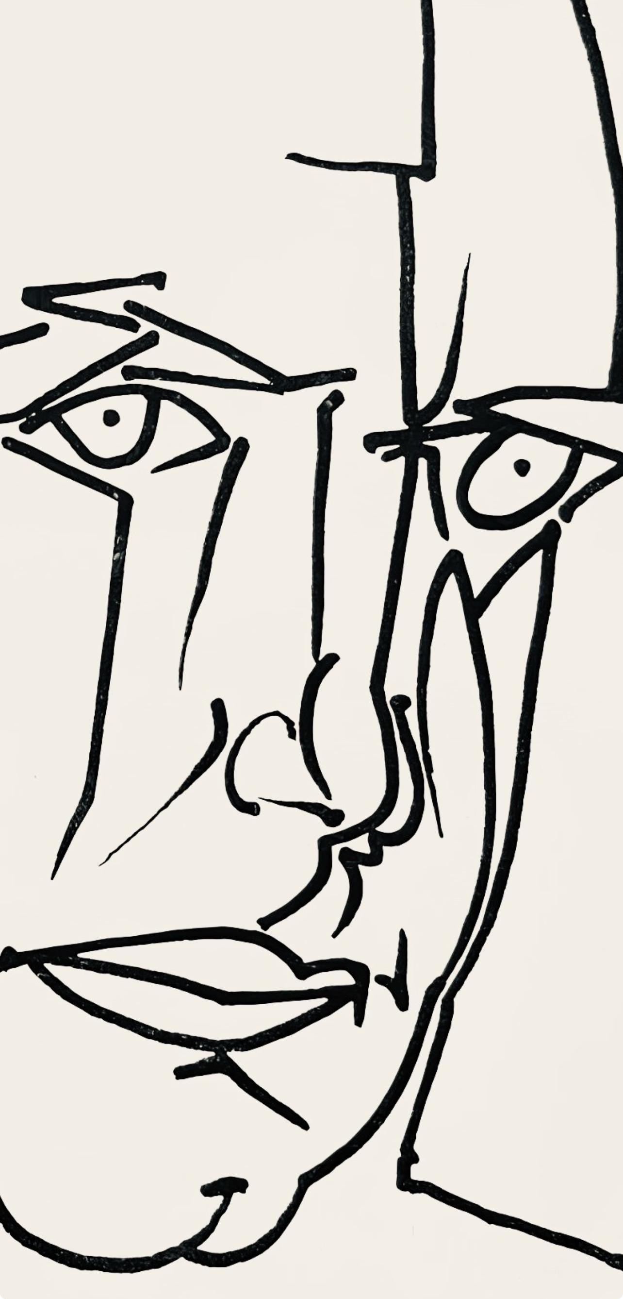 Françoise Gilot, Composition, Pouvoir tout dire, poèmes, illustrés par Françoise Gilot, Limited Edition Lithograph