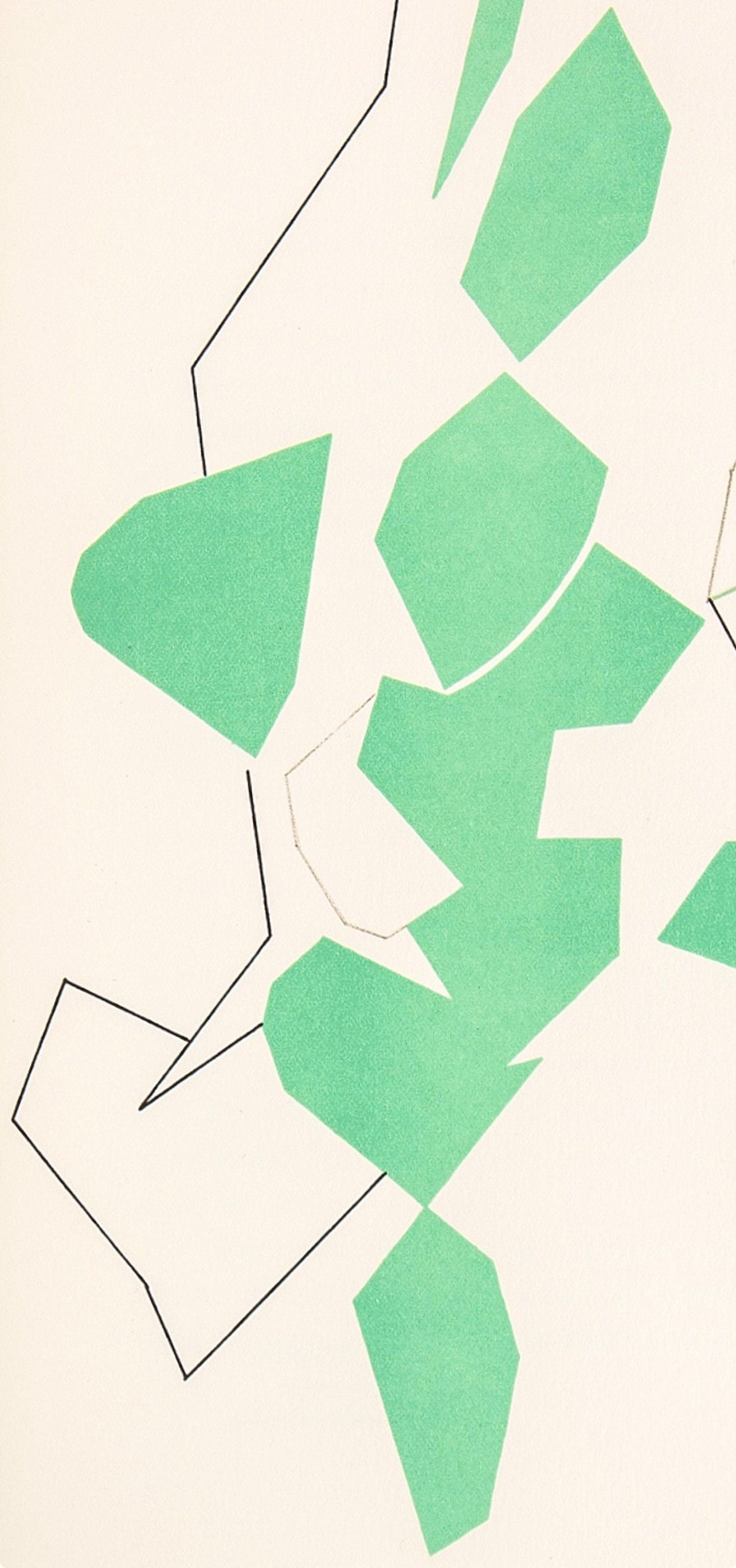 Andre Beaudin, Feuilles évadées, Souvenirs et portraits d'artistes, Limited Edition Lithograph