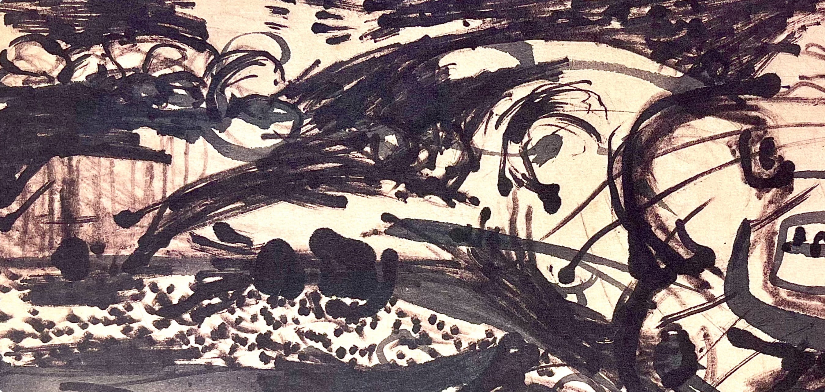 Jackson Pollock, Composition, Jackson Pollock, The Last Sketchbook, Limited Edition Lithograph