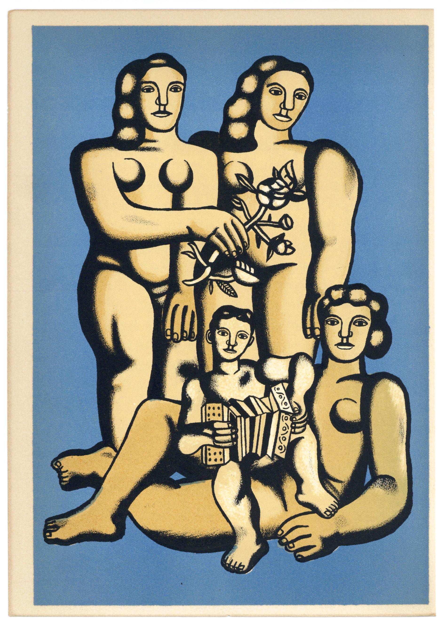 Fernand Léger, Composition, Mon ami Léger, Limited Edition Lithograph