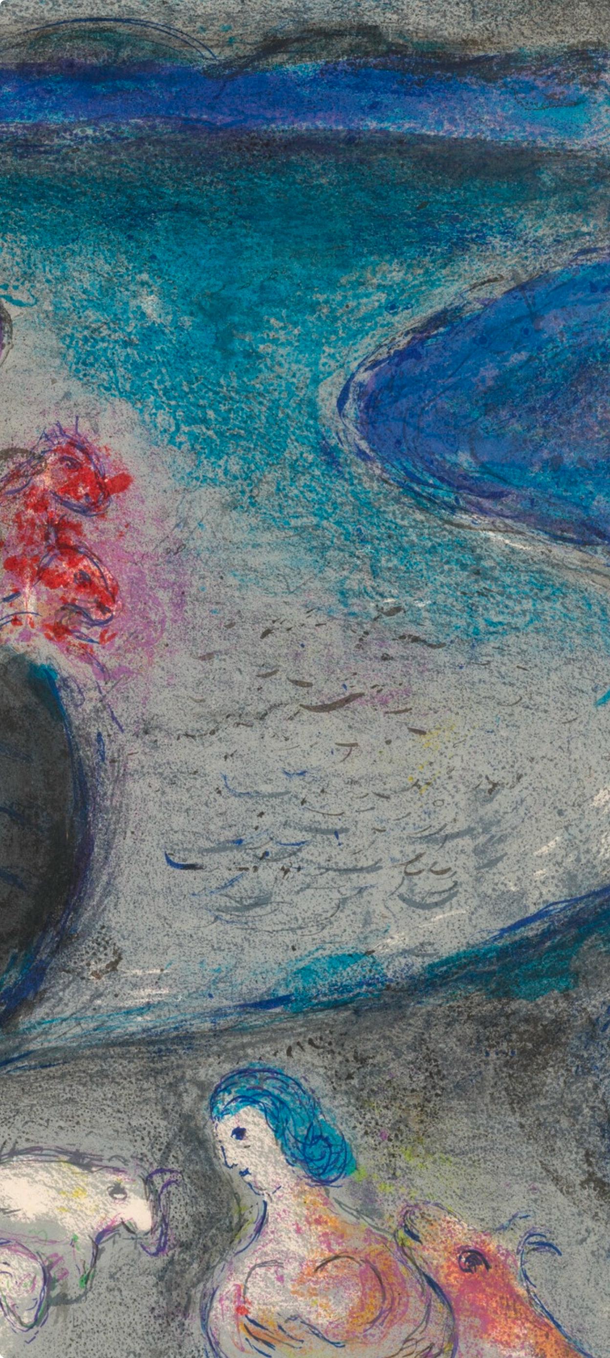 Marc Chagall, Le Songe du Capitaine Bryaxis, Daphnis et Chloé, Limited Edition Héliogravure