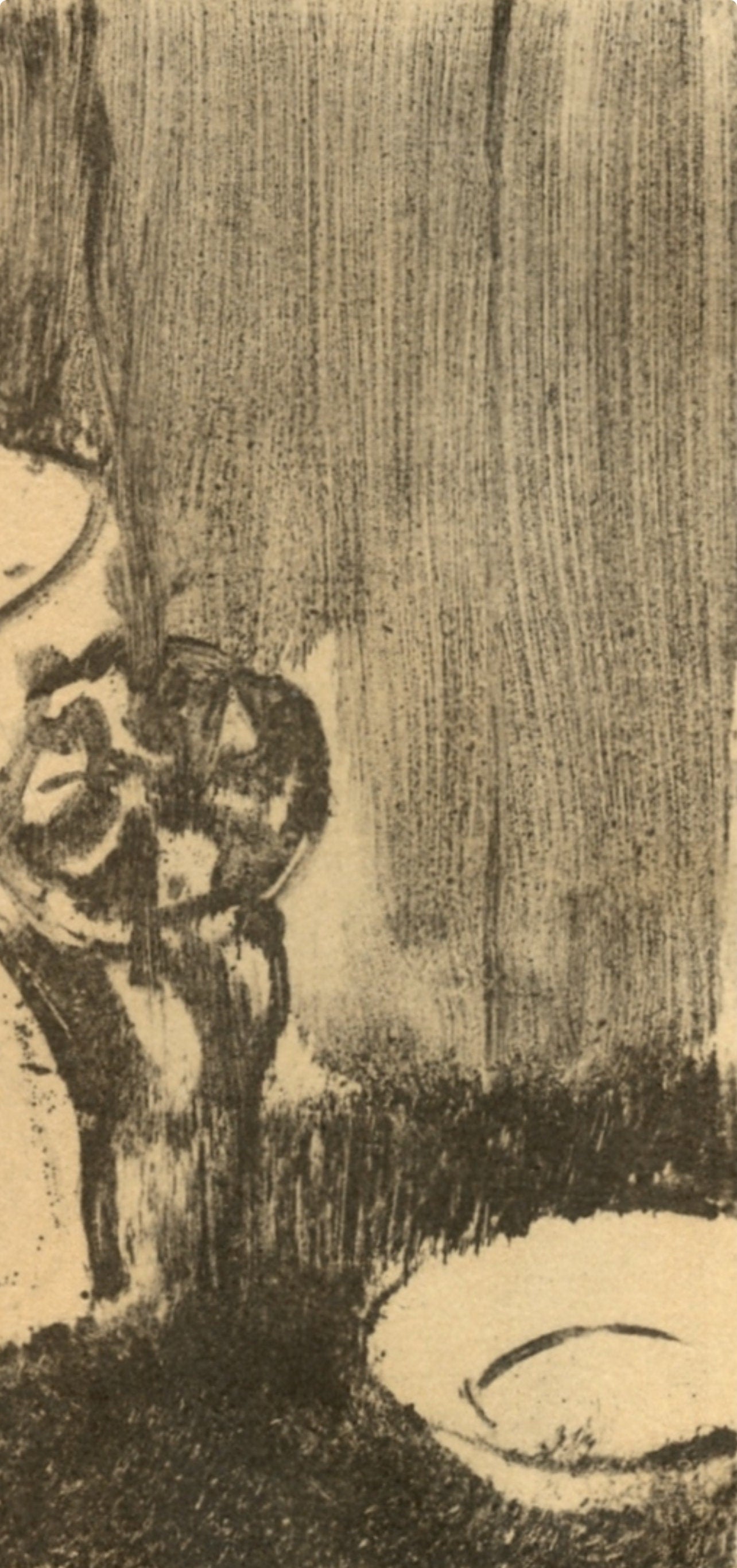 Edgar Degas, Conversation, E. Degas Monotypes, Limited Edition Monotype