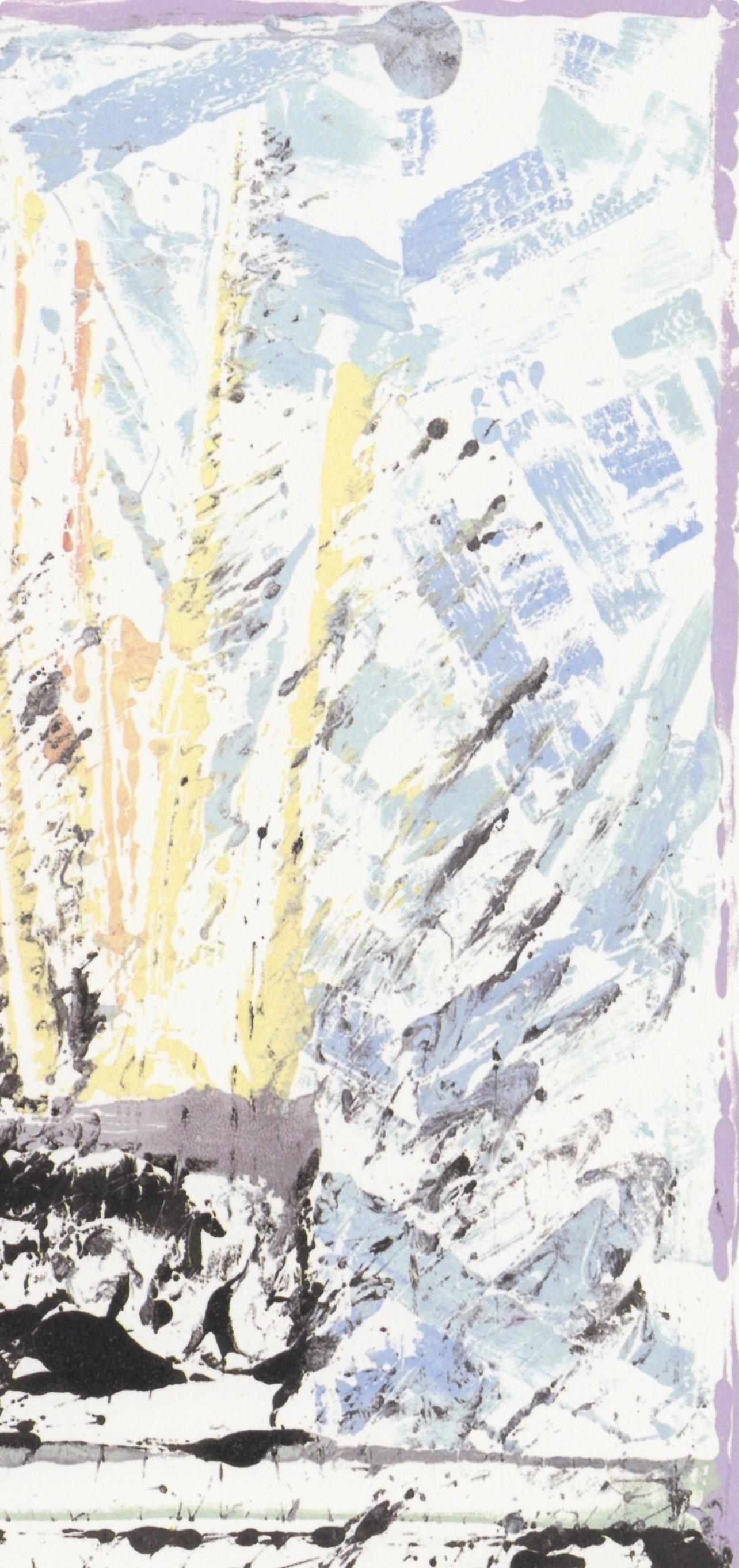Jasper Johns, Composition, Jasper Johns, 17 Monotypes, Limited Edition Héliogravure